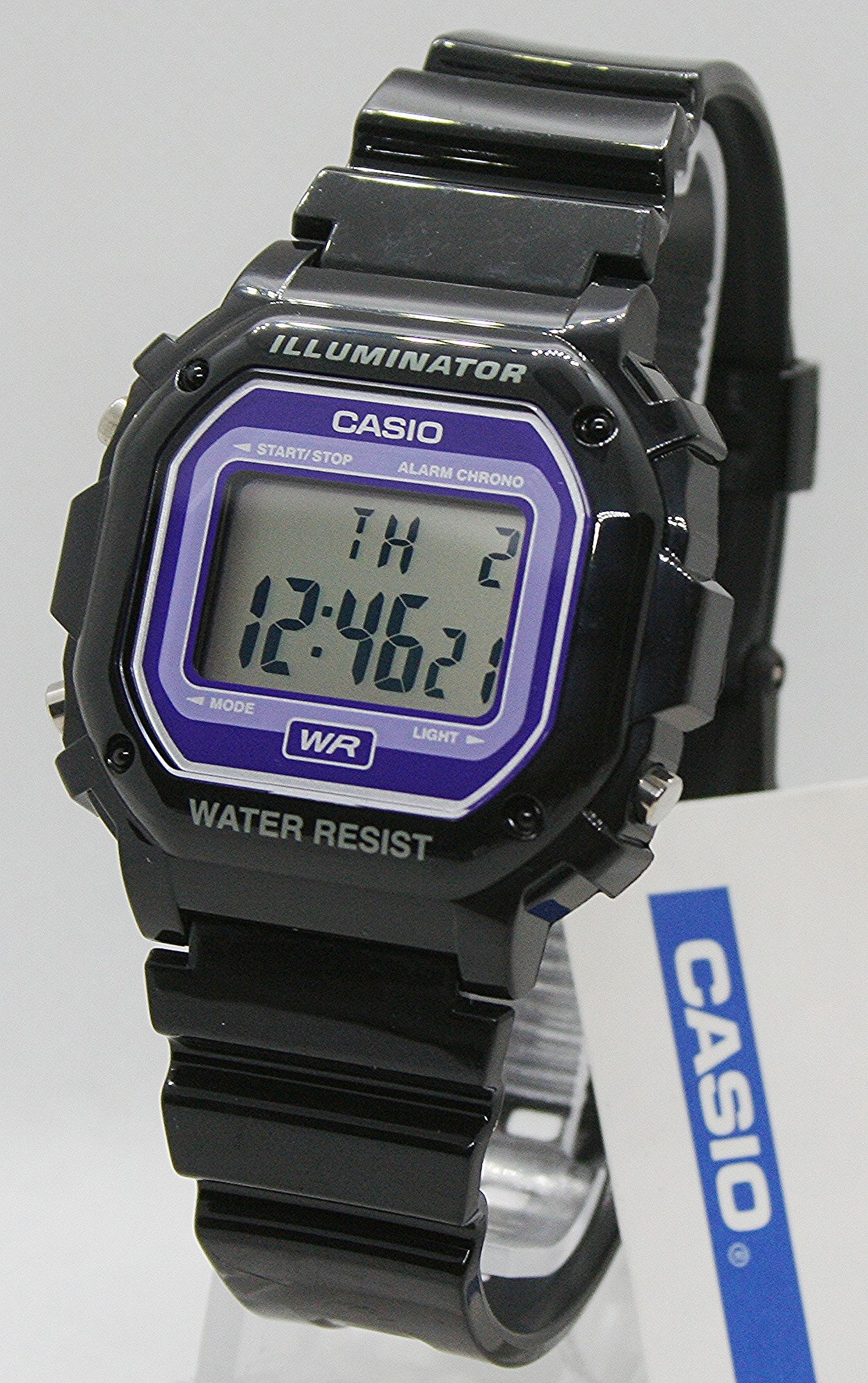 CASIO Digitaluhr Casio Digitaluhr F-108WHC-1BEF, (1-tlg)