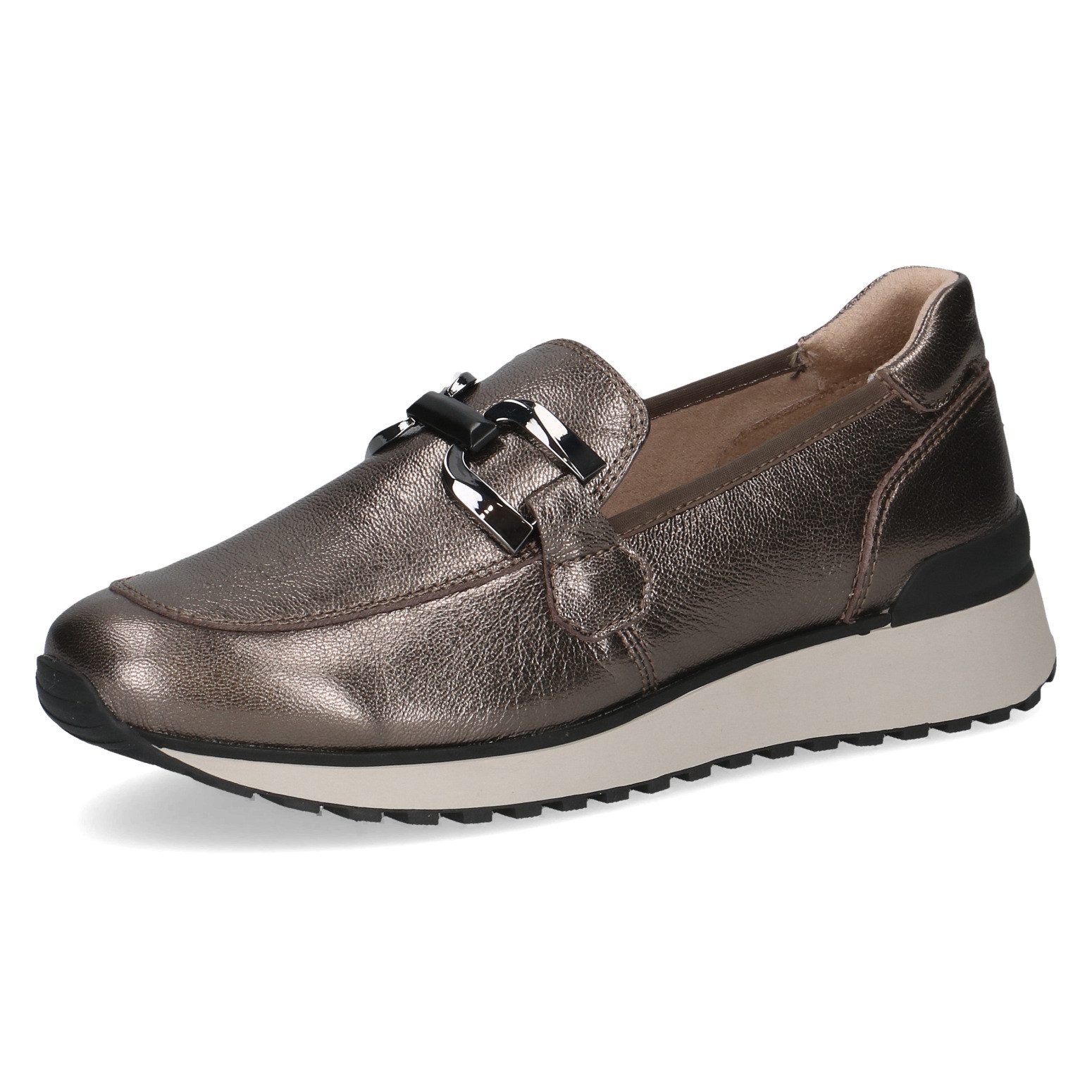 Caprice CAPRICE Damen Slipper 9-24700-43-928 PIOMBO METAL Slipper