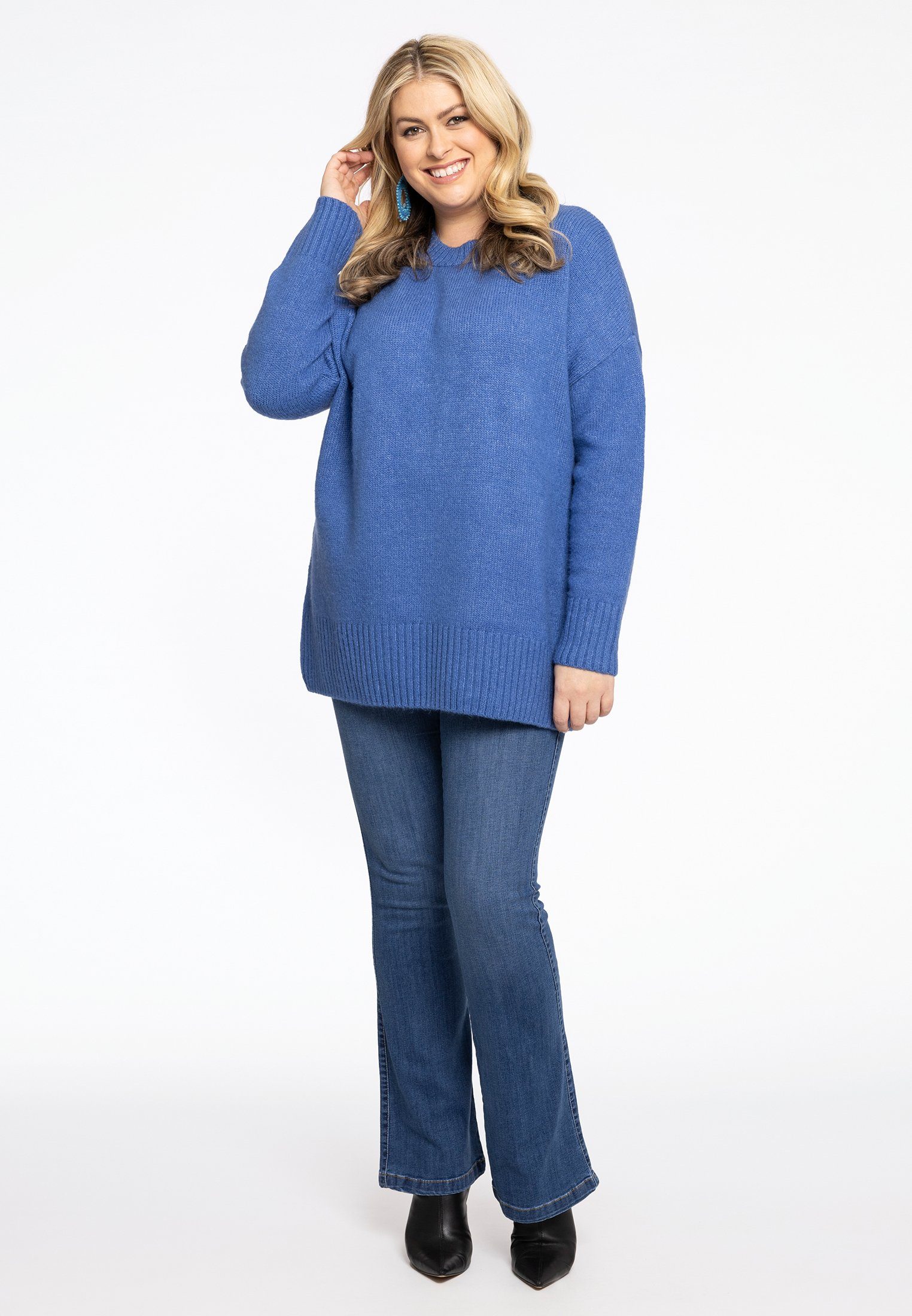 YOEK Longpullover Damen Pullover Große Größen günstig online kaufen