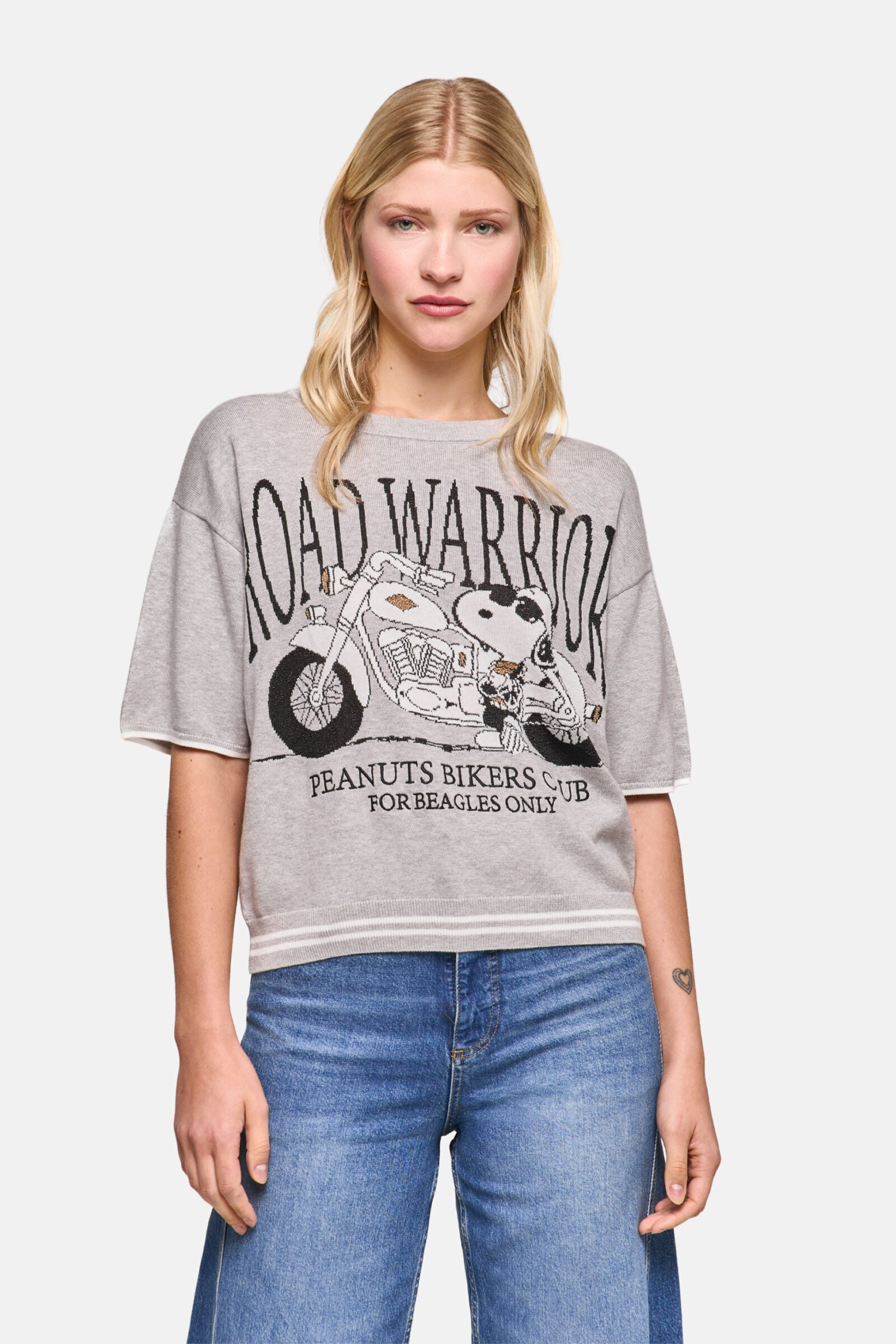 Princess goes Hollywood Rundhalspullover Mit Snoopy-Motiv