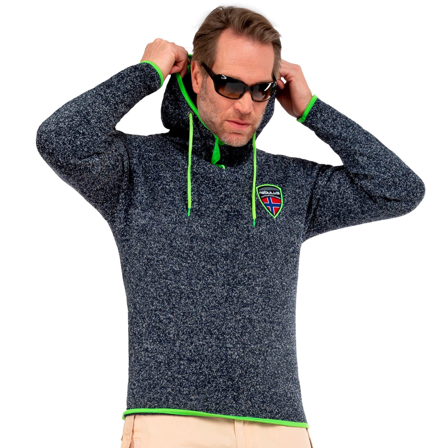 Nebulus Hoodie STITCH, P5051 - Herren, navy, M