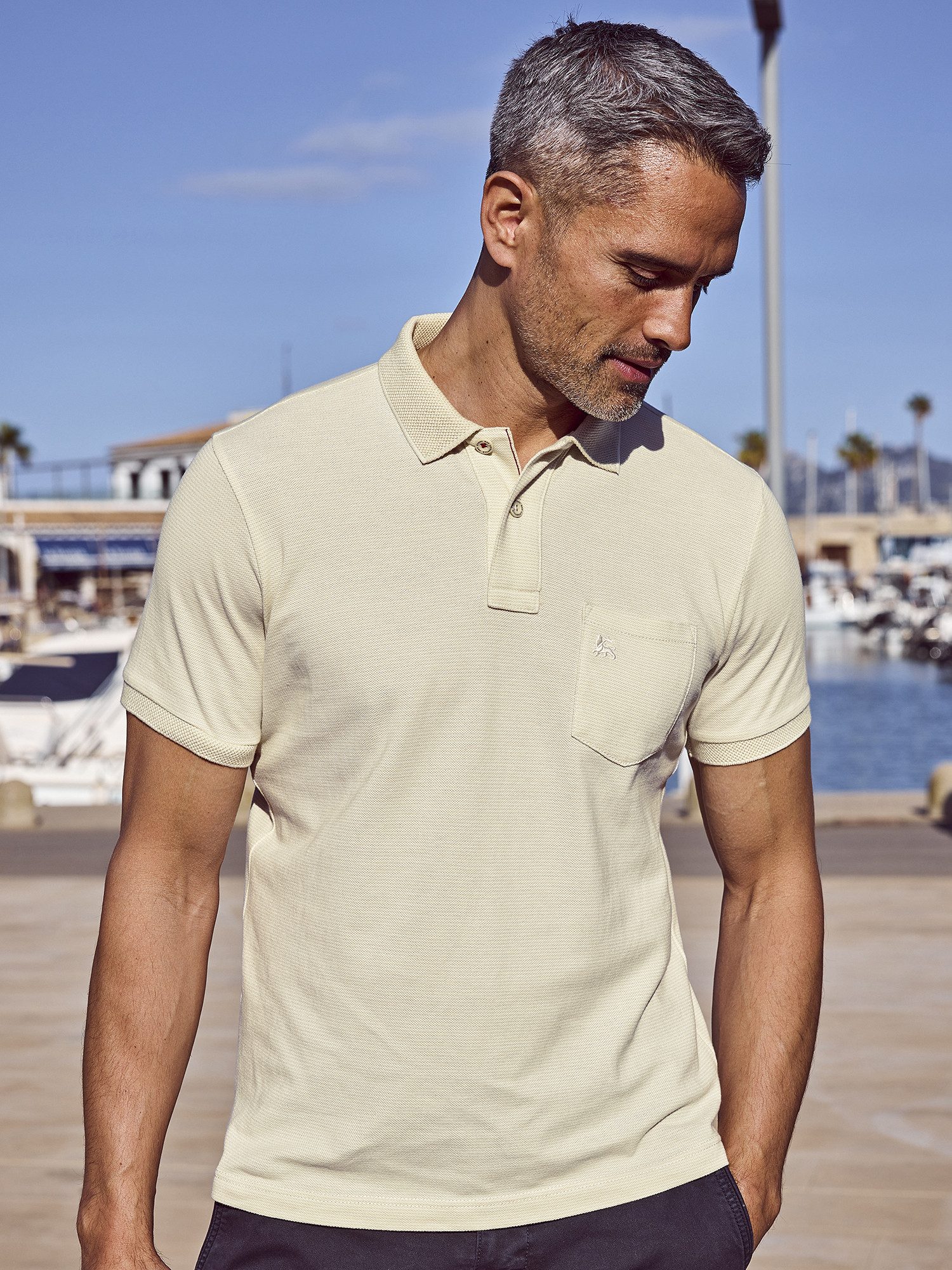 LERROS Poloshirt "LERROS Poloshirt in weicher Piquéqualität" günstig online kaufen