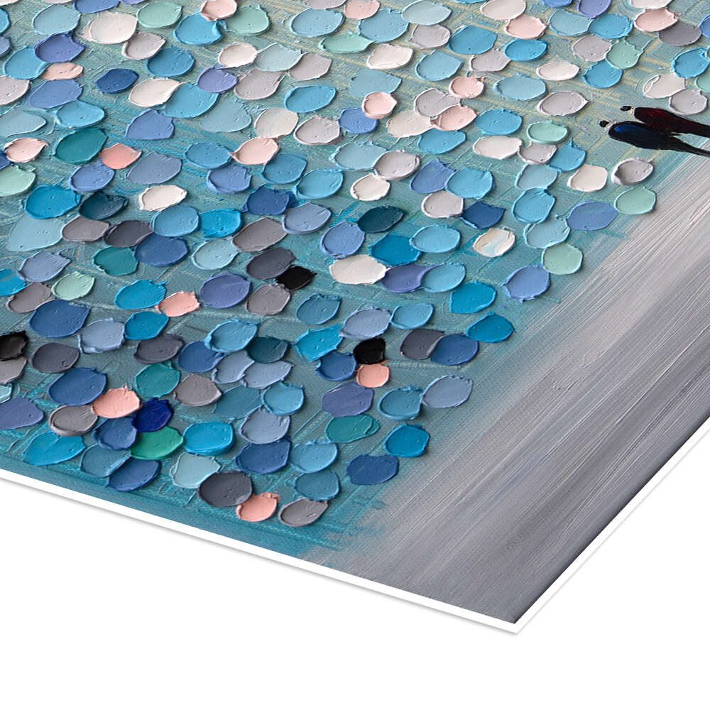 Posterlounge Wandbild Erleuchtung Zur Blauen Stunde, Ekaterina Ermilkina, erhältlich als Poster, Leinwandbild, Wandsticker oder Acrylglasbild