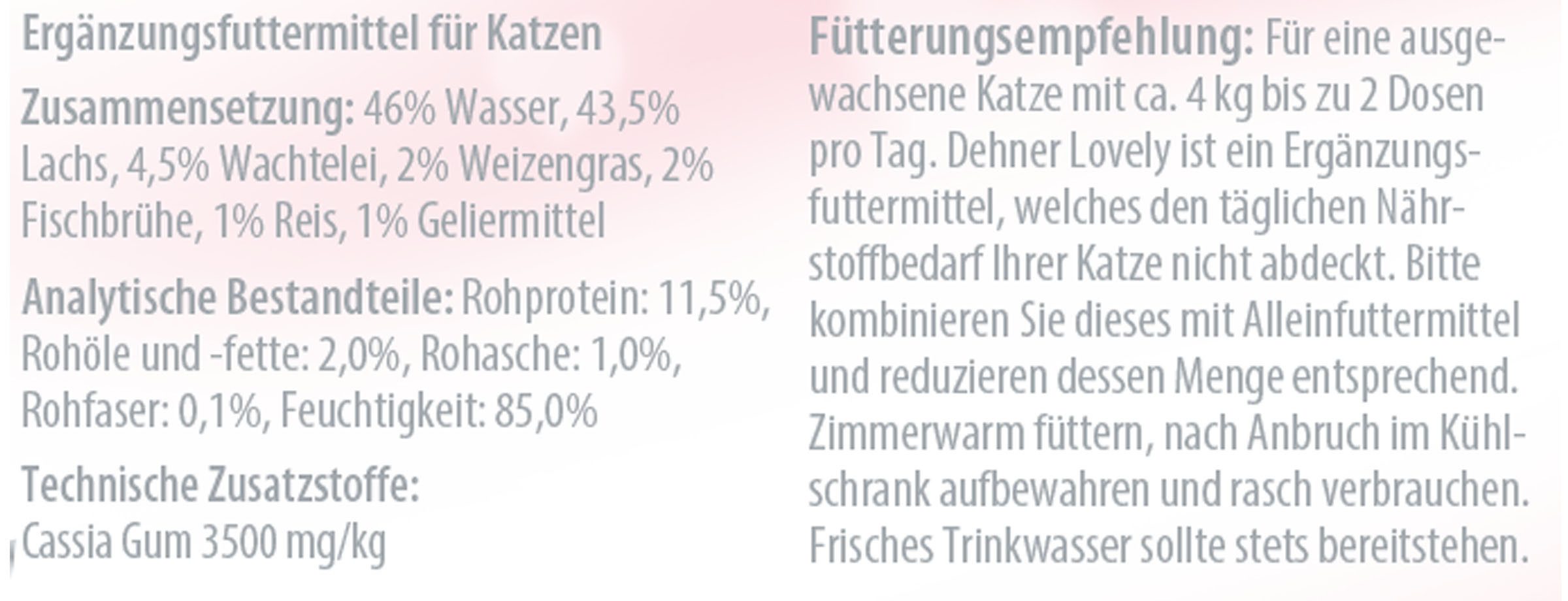 Dehner Reis, Nassfutter für: Katze