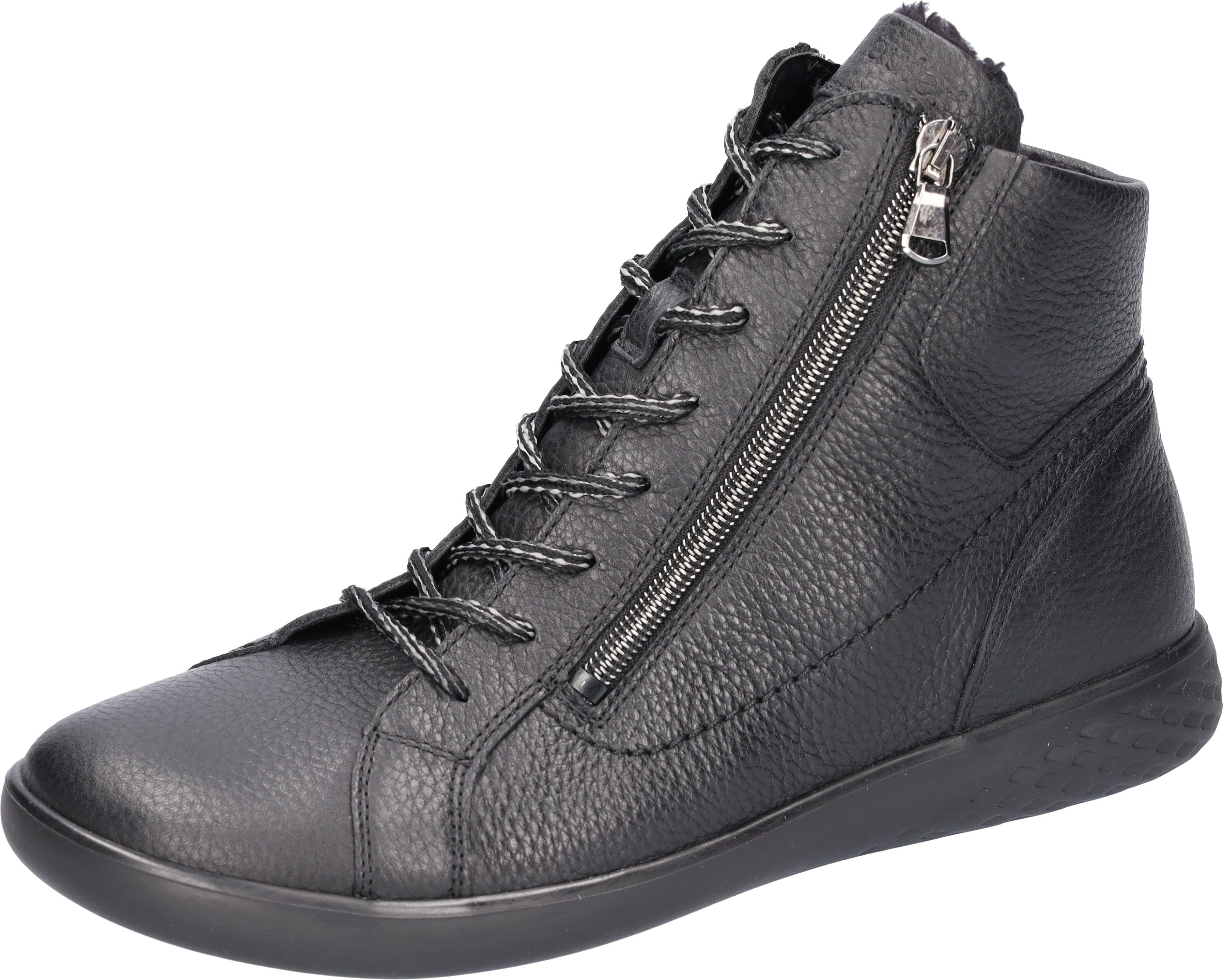 Waldläufer H-CLOE Sneakerboots Schnürboots, Bequemschuh, Reißverschlüsse, günstig online kaufen