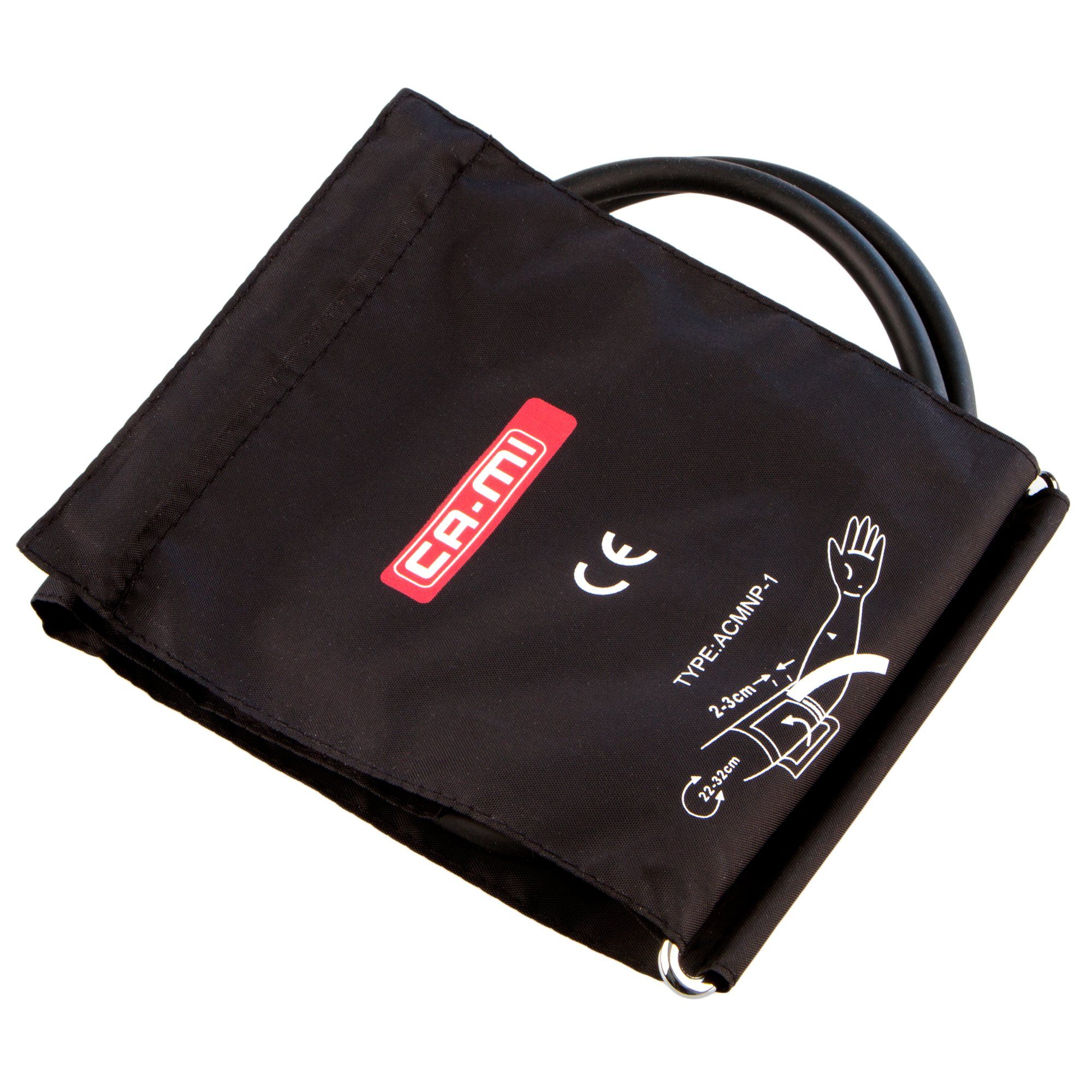 Blutdruckmessgerät Zweischlauch Blutdruckmanschette Universal Schwarz Erwachsene 22-32 cm