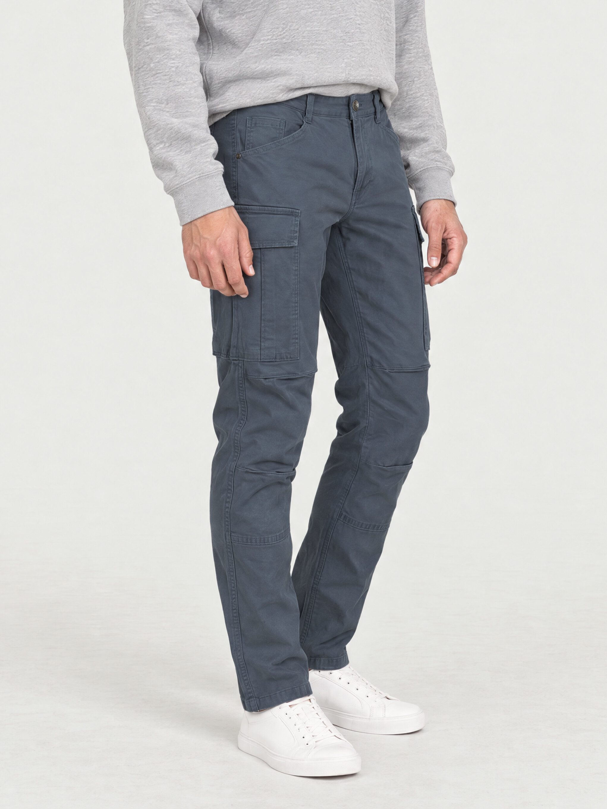 Yazubi Cargohose elegante Cargo Chino mit Stretch Slim Fit Herren Hosen für Männer, Cargohosen & Cargopants, 7 Taschen – Bild 2 von 5