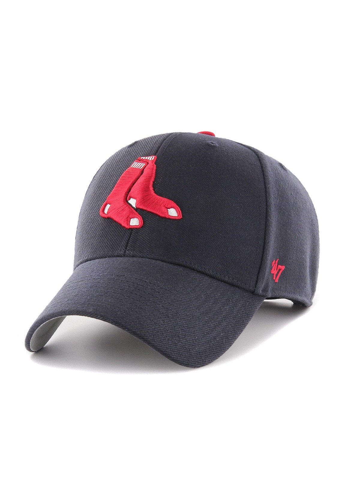 '47 Brand Baseball Cap 47 Brand MVP Adjustable Cap BOSTON RED SOX B-MVP02WBV-A1 Dunkelblau