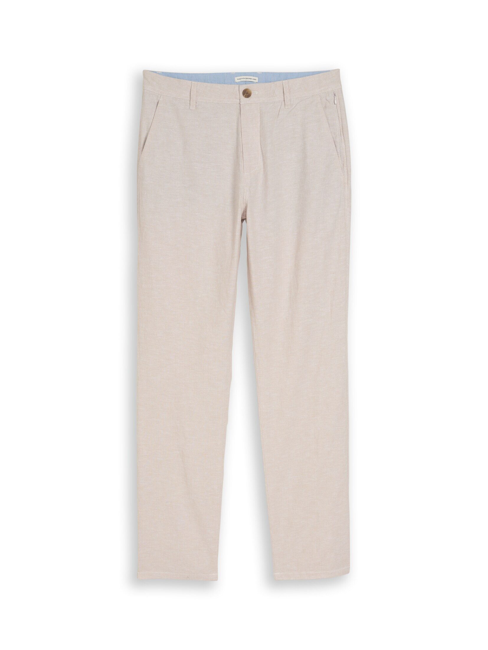 TOM TAILOR Chinohose Hosen & Chino TTREGULAR Chino Hose mit Leinenanteil