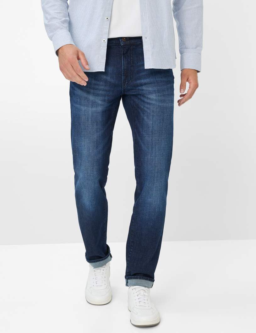 Brax 5-Pocket-Jeans CHUCK Blue Genes Authentic Stretch Denim