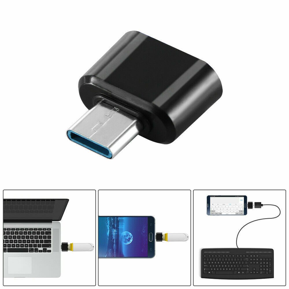 SpionProfi USB-C zu USB-A Adapter OTG für iPhone, Samsung, Xiaomi, MacBook USB-Adapter, USB-C OTG Adapter 2er-Set – kompakt, sofort nutzbar, kompatibel – Bild 5 von 5