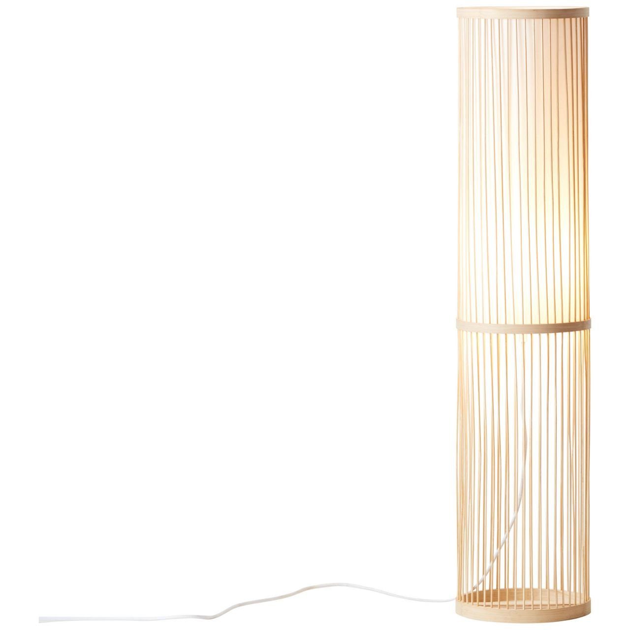 Brilliant Stehlampe 1flg Lampe f Nori E27, Standleuchte 40W, Nori, geeignet A60, 1x natur/weiß