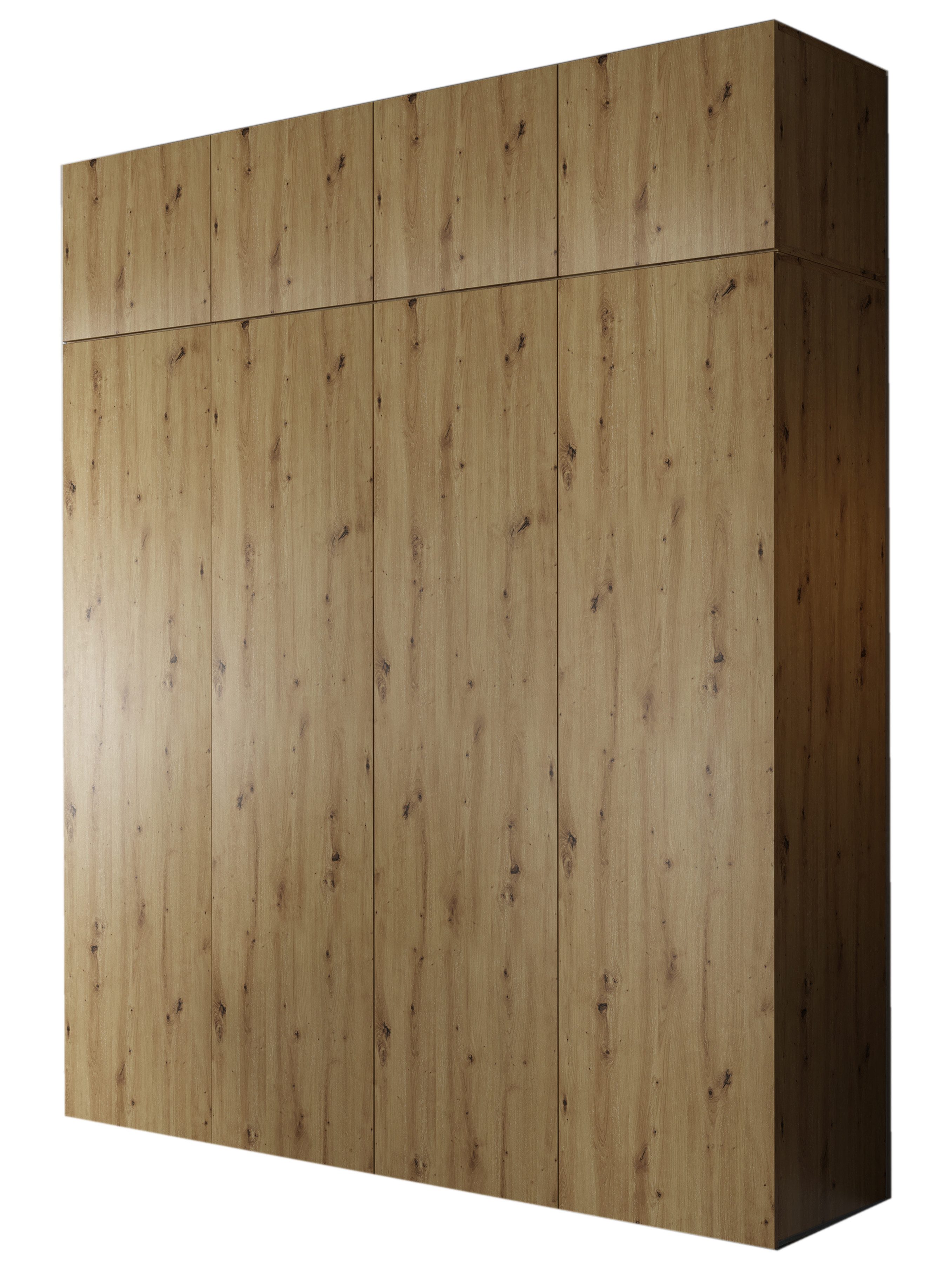Compleo Kleiderschrank kaschmir oder eiche artisan, günstig online kaufen