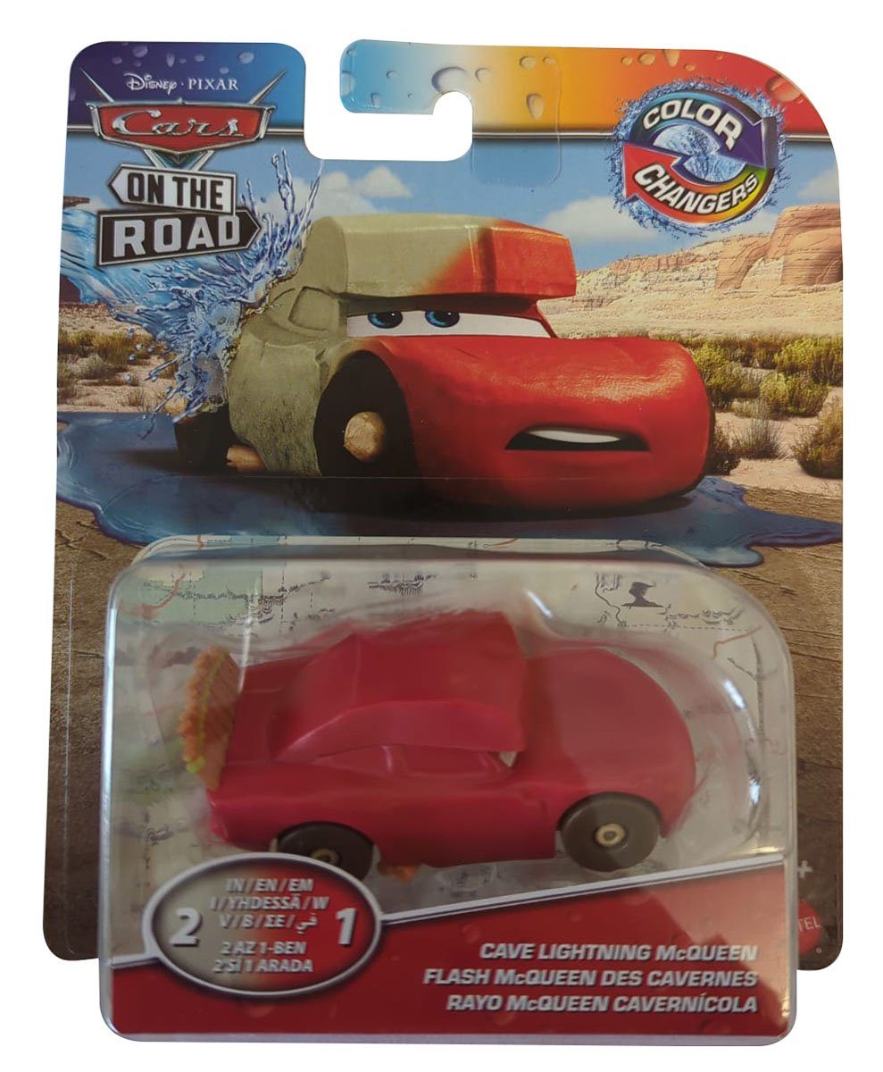 Disney Pixar Spielzeug-Rennwagen Mattel HMD67 Disney Pixar Cars color Changers, CAVE Lightning McQueen