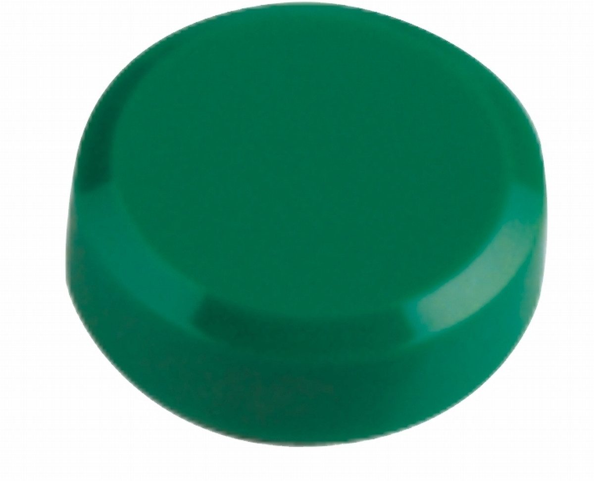MAUL Magnet Rundmagnet 20mm Durchmesser 0,3kg Haftkraft 20 Stück grün