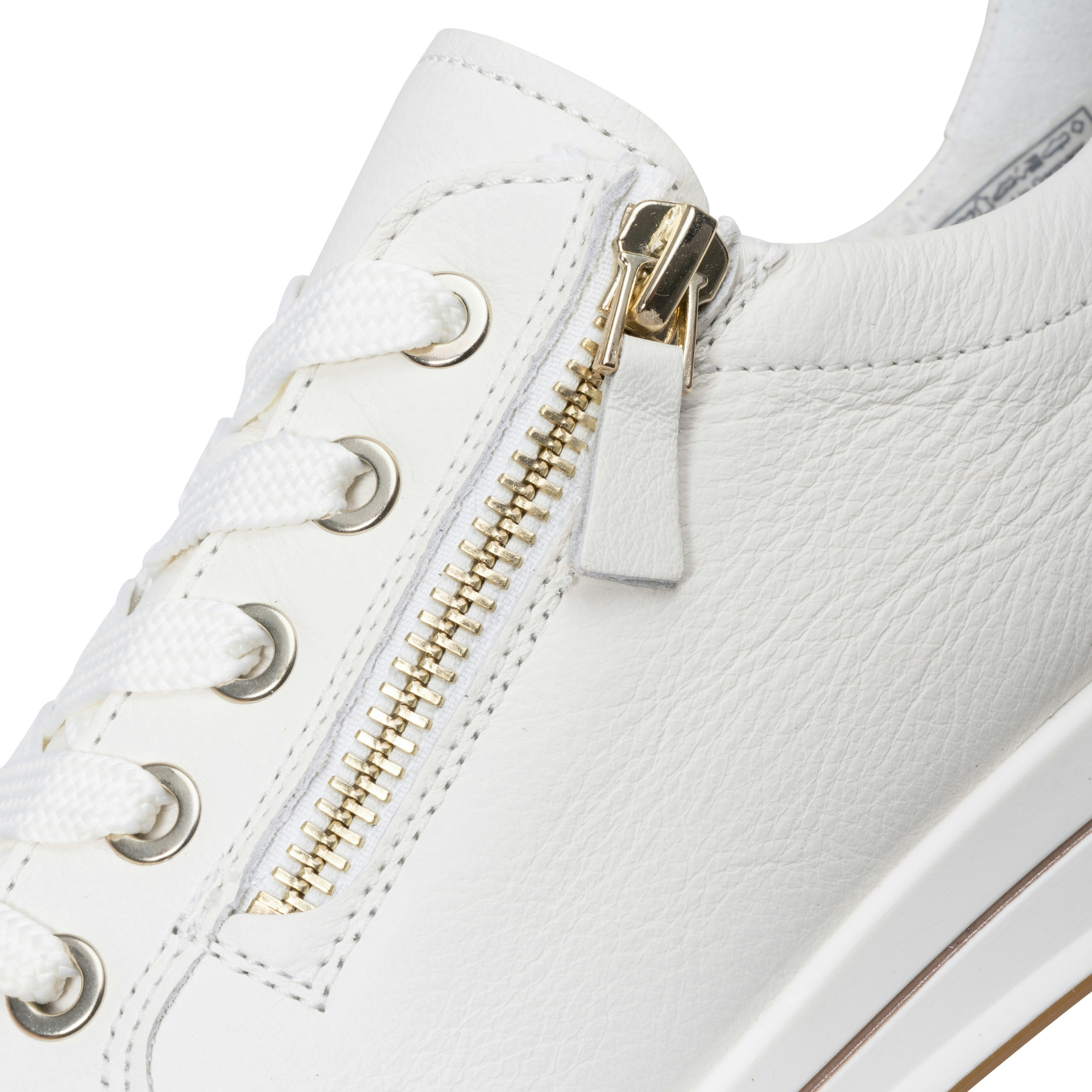 Ara OSAKA Sneaker Freizeitschuh, Halbschuh, Schnürschuh mit Reißverschluss, H-Weite
