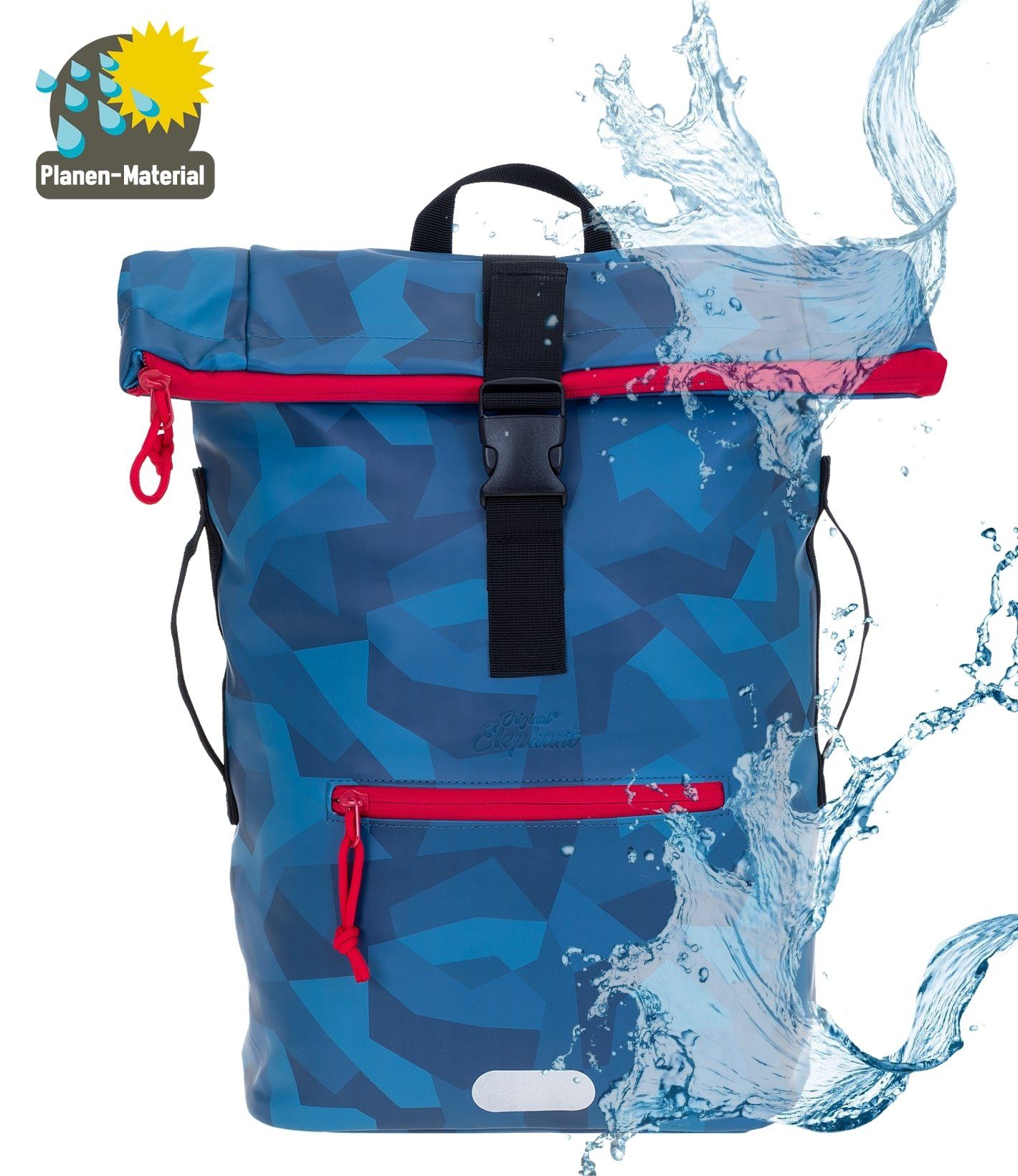 ELEPHANT Freizeitrucksack Time Bag aus Plane, Rucksack Laptoprucksack Daypa günstig online kaufen