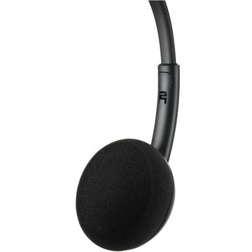 Sandberg MiniJack - Headset - schwarz On-Ear-Kopfhörer