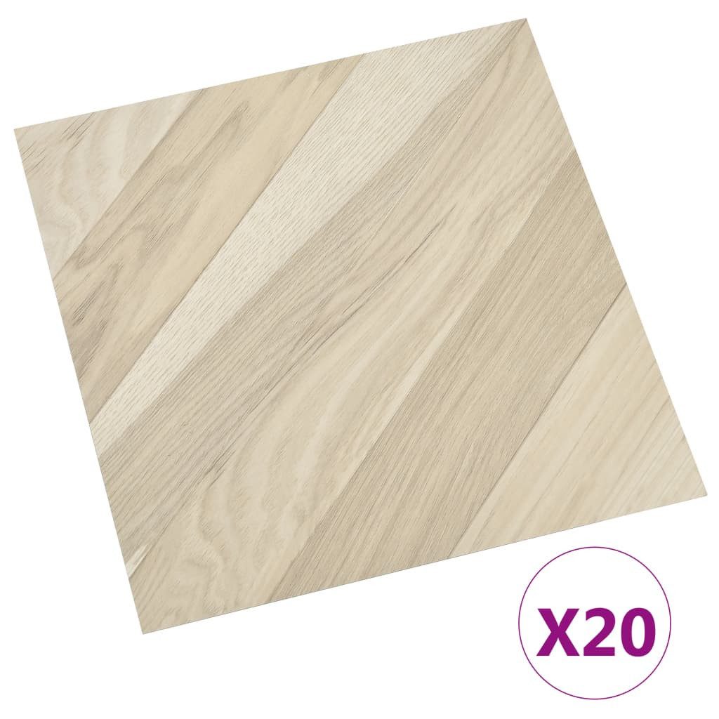 vidaXL Kunststoff-Fliesen, PVC-Fliesen Selbstklebend 20 Stk. günstig online kaufen