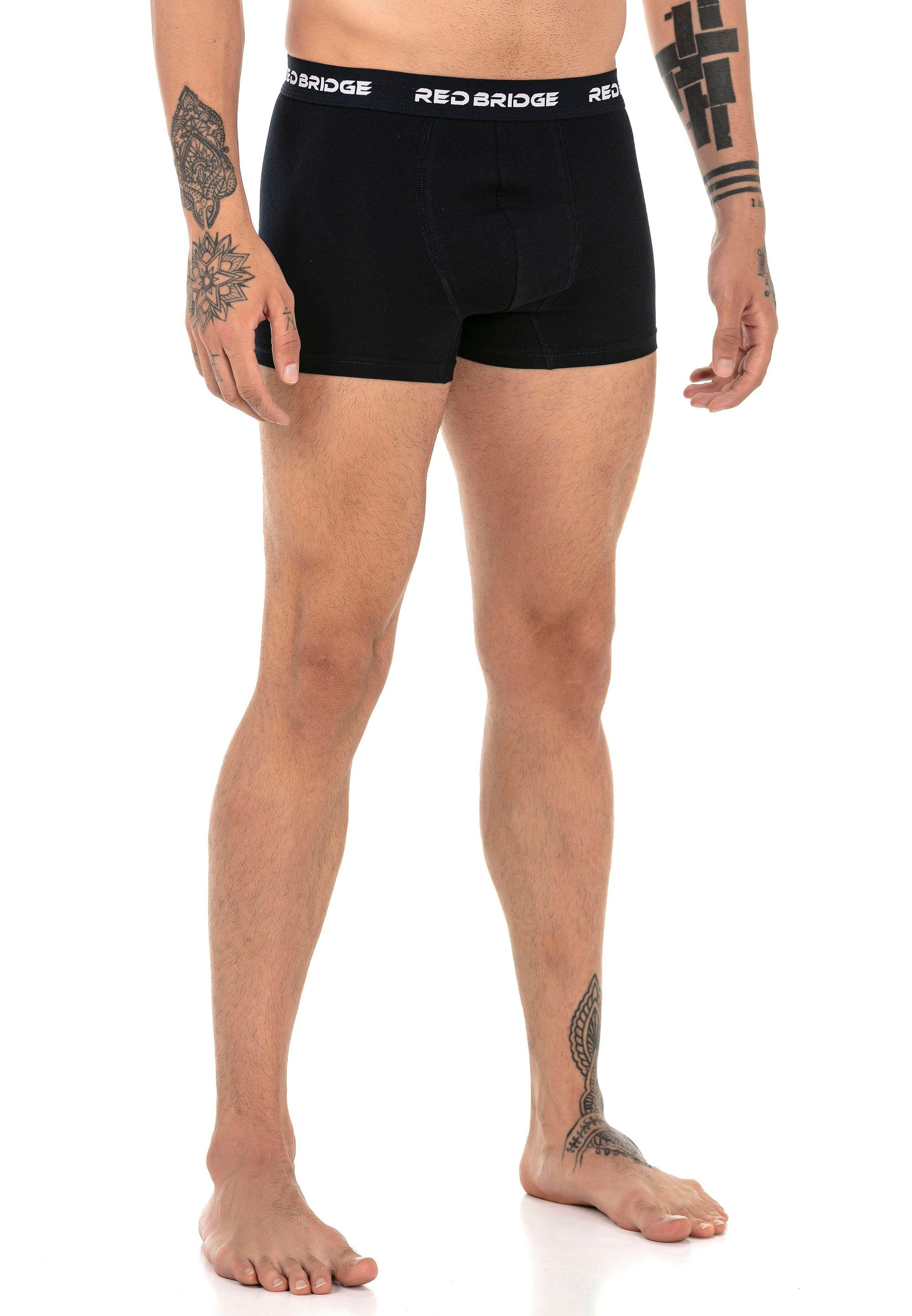 RedBridge Boxershorts 6er-Pack Bequeme Unterwäsche mit elastischem Bund (Set, 6er-Pack) – Bild 5 von 5