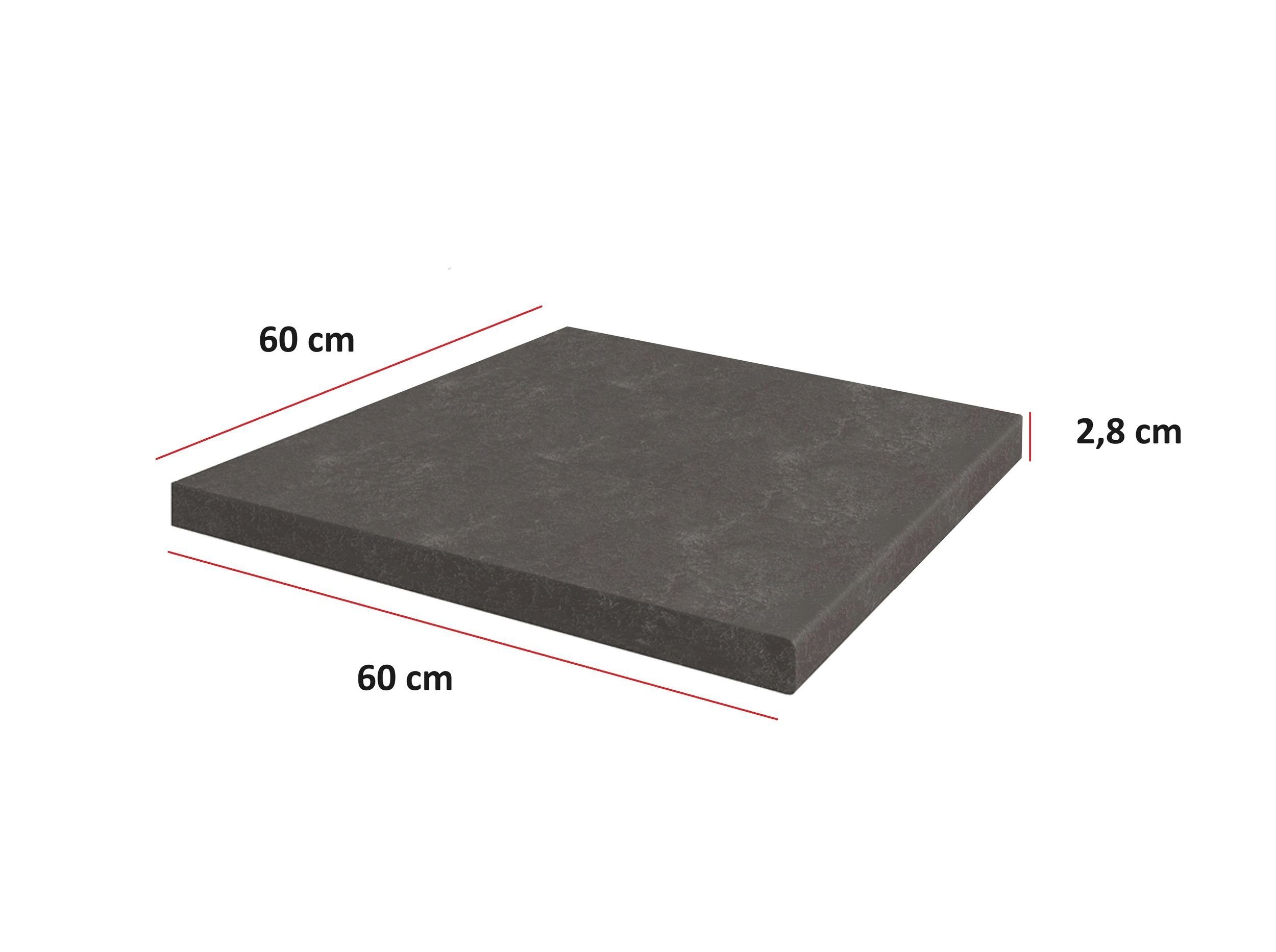 Küchen-Preisbombe Arbeitsplatte Dekor Metallic Brown Küche Bianca Grey Rose günstig online kaufen