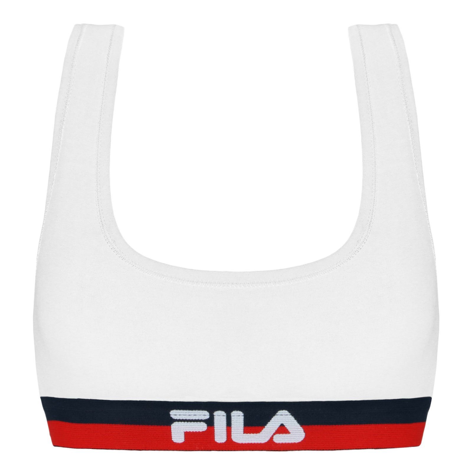 Fila Sport-Bustier Woman Bra mit weichem Webgummiband