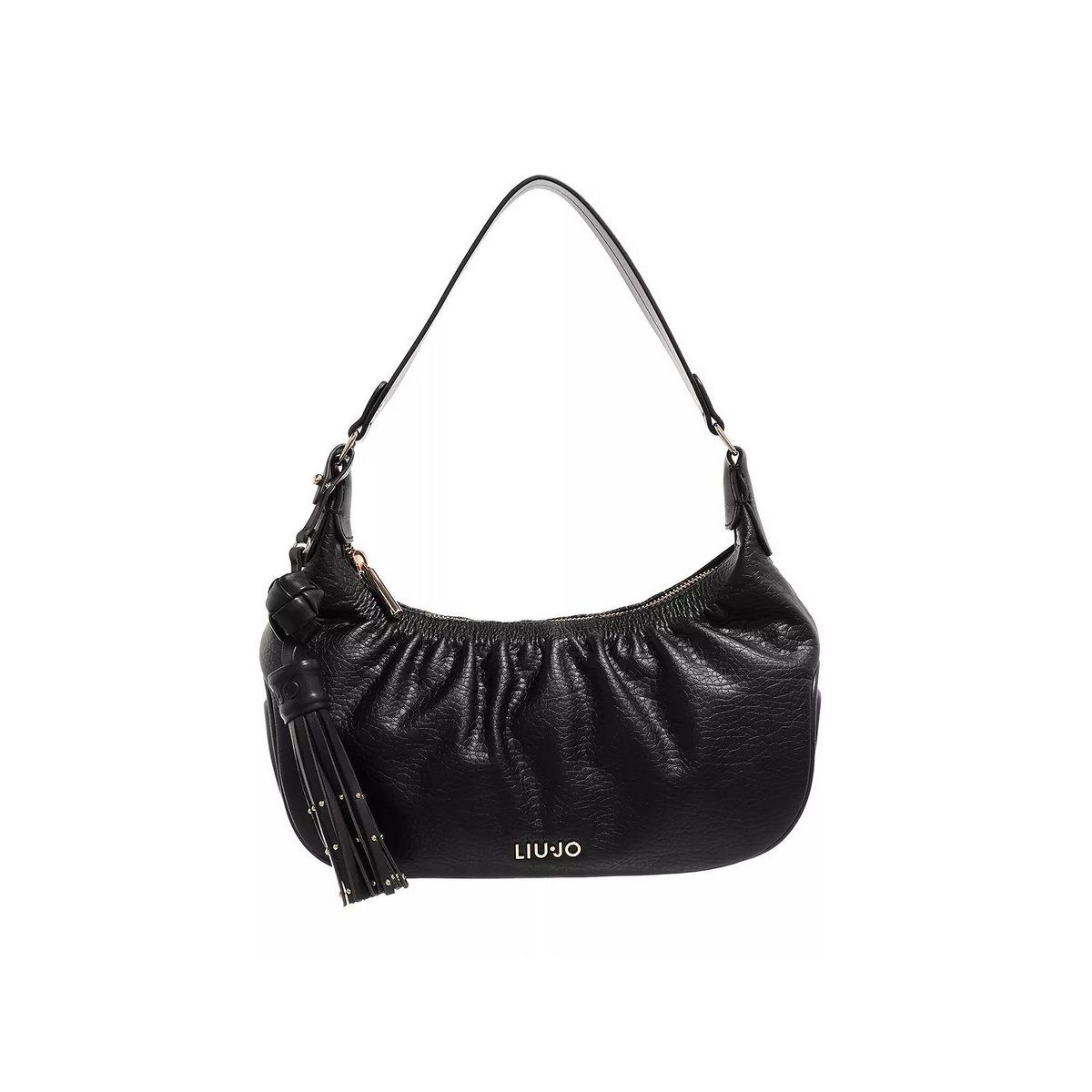 Liu Jo Halona ESC Tote Bag Shopper - Große Schultertasche Schwarz Aus Polyurethan