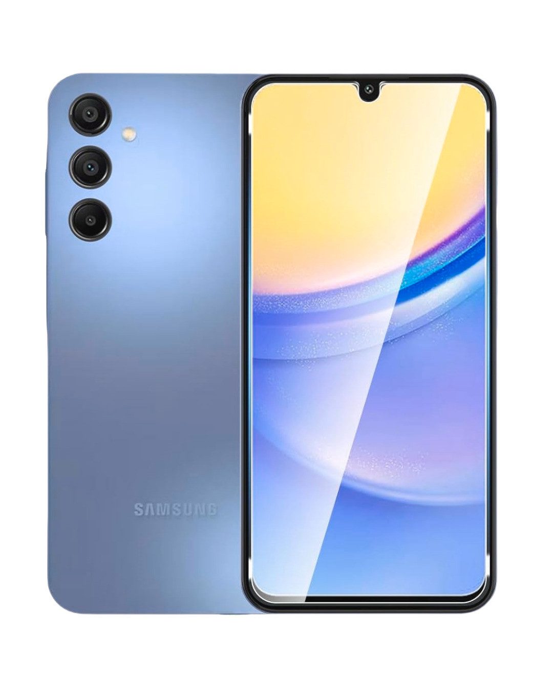 Samsung Displayschutzglas Designed for Samsung Tempered Glass für Samsung Galaxy A16, Displayschutzfolie, Schutzfolie, Bildschirmschutz, kratz- & stoßfest