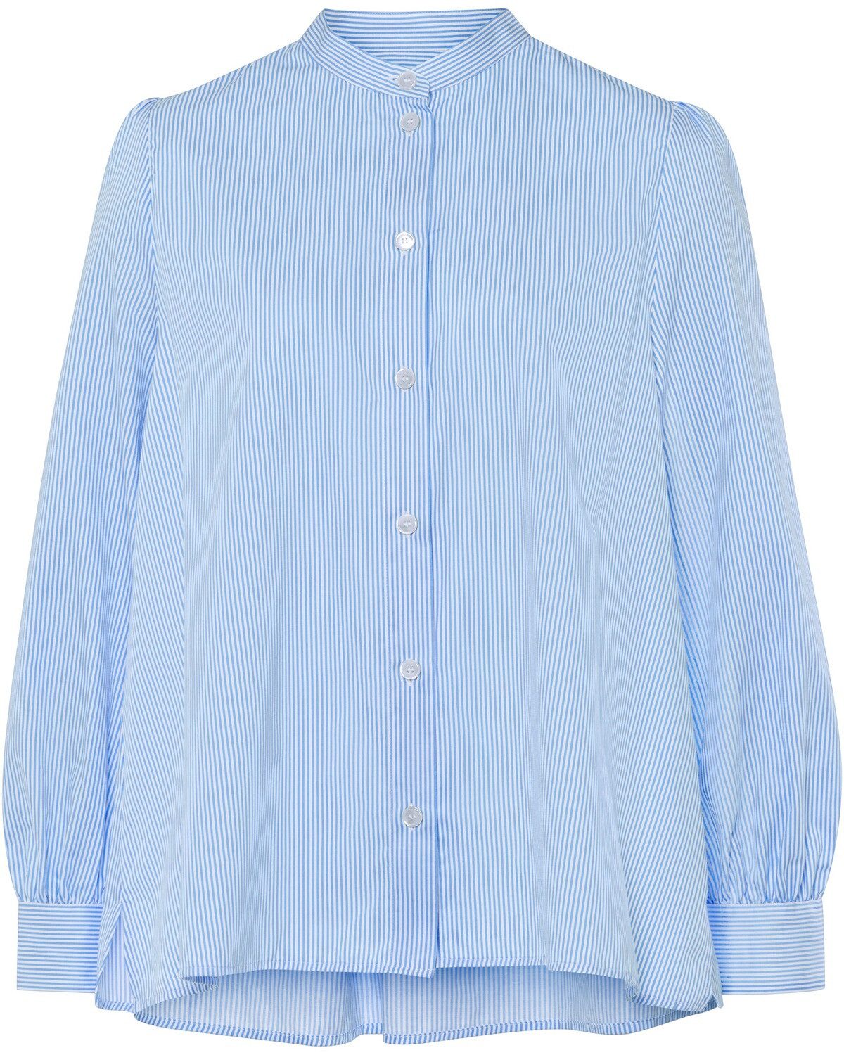 Hemdbluse Stehkragenbluse
