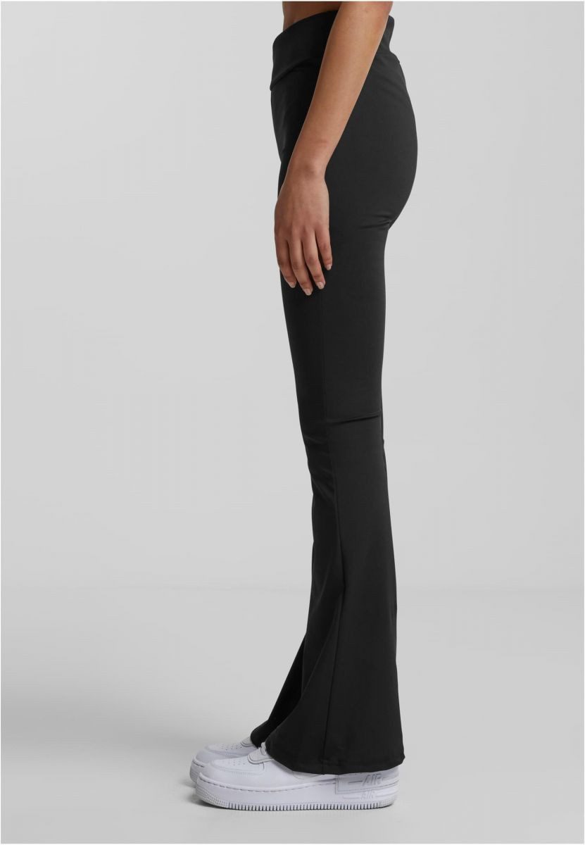 URBAN CLASSICS Leggings Ladies Recycled High Waist Flared Leggings XS bis 5 günstig online kaufen