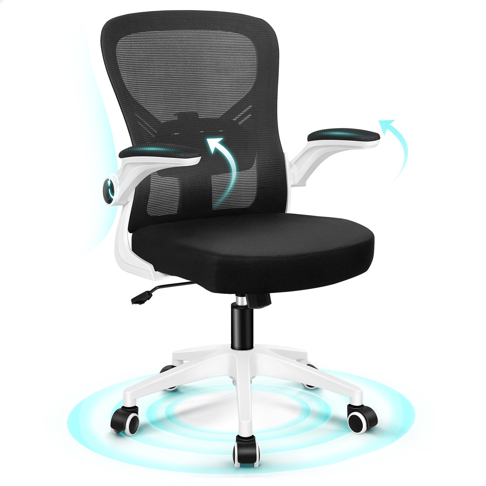 ALFORDSON Bürostuhl Ergonomischer, verstellbare Lendenwirbelstütze, (1 günstig online kaufen
