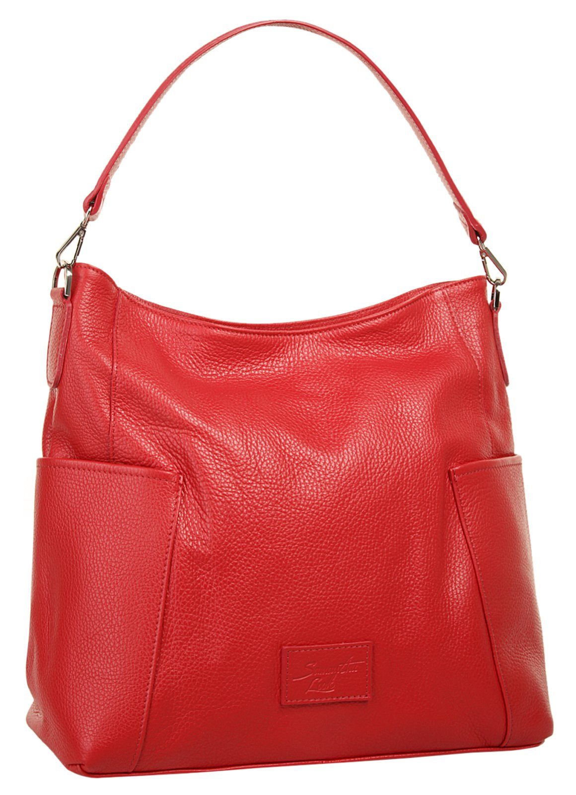 Samantha Look Shopper (1-tlg), echt Leder, Made in Italy