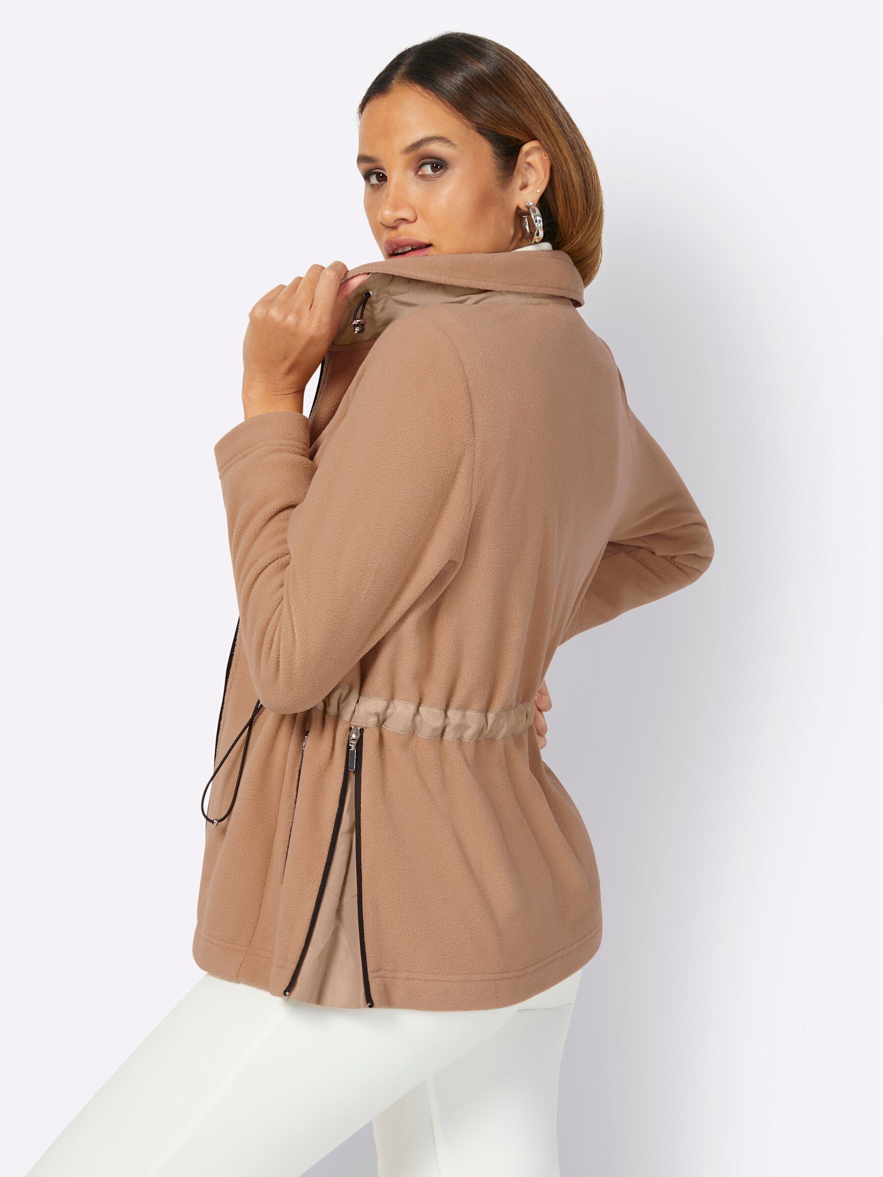 creation L Fleecejacke Fleece-Jacke Langarm günstig online kaufen