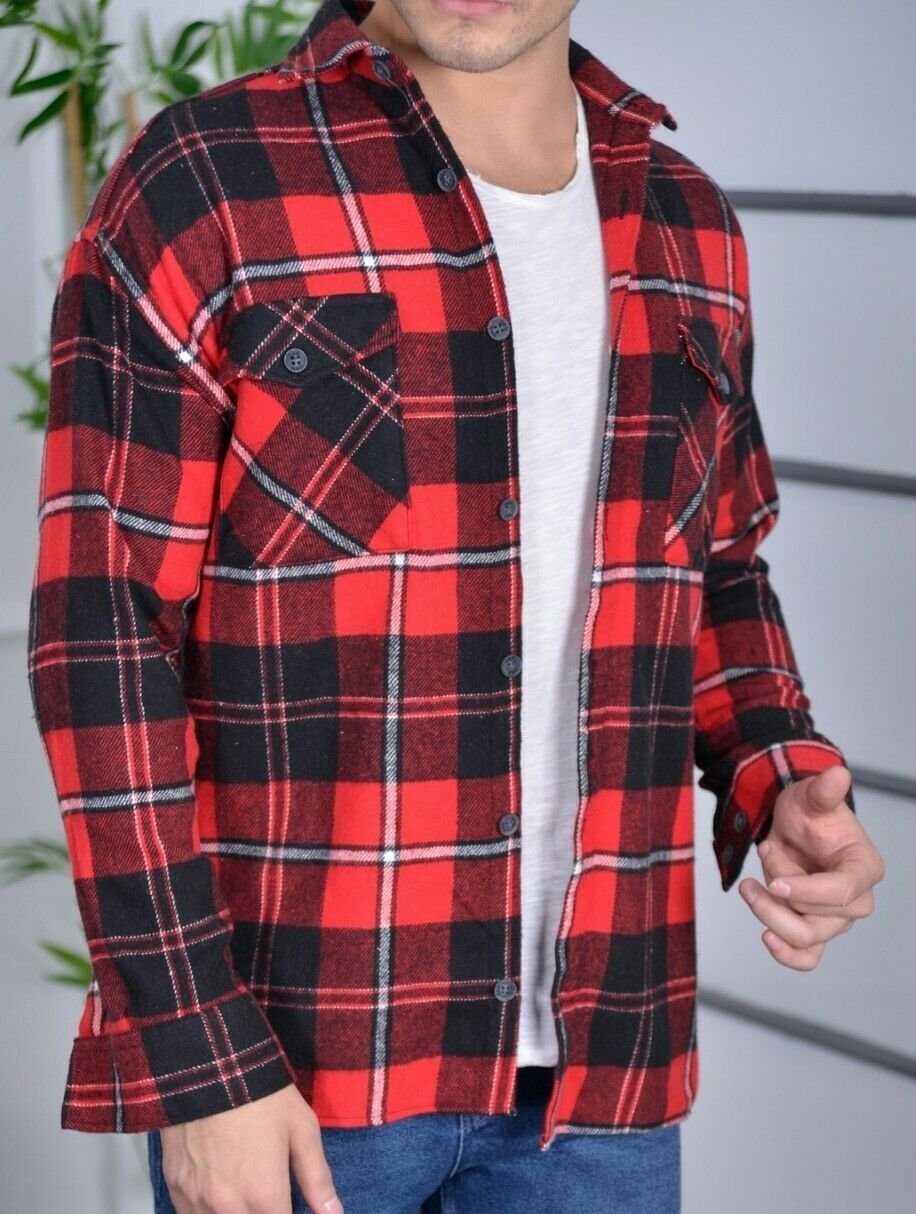 Megaman Jeans Flanellhemd H-260 Flanellhemd Kariert günstig online kaufen