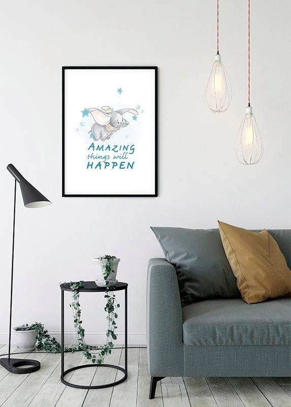 Komar Poster Kinderzimmer, (1 Disney Dumbo Schlafzimmer, St), Wohnzimmer Amazing,