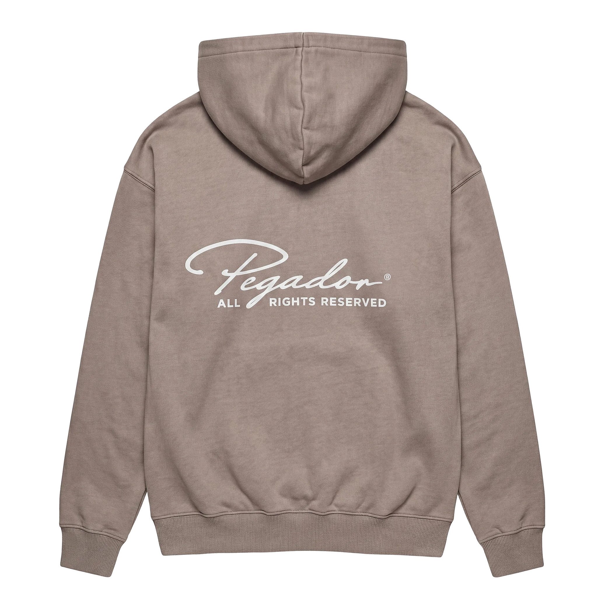 PEGADOR Kapuzensweatjacke Pegador Pike Oversized Sweat Jacket