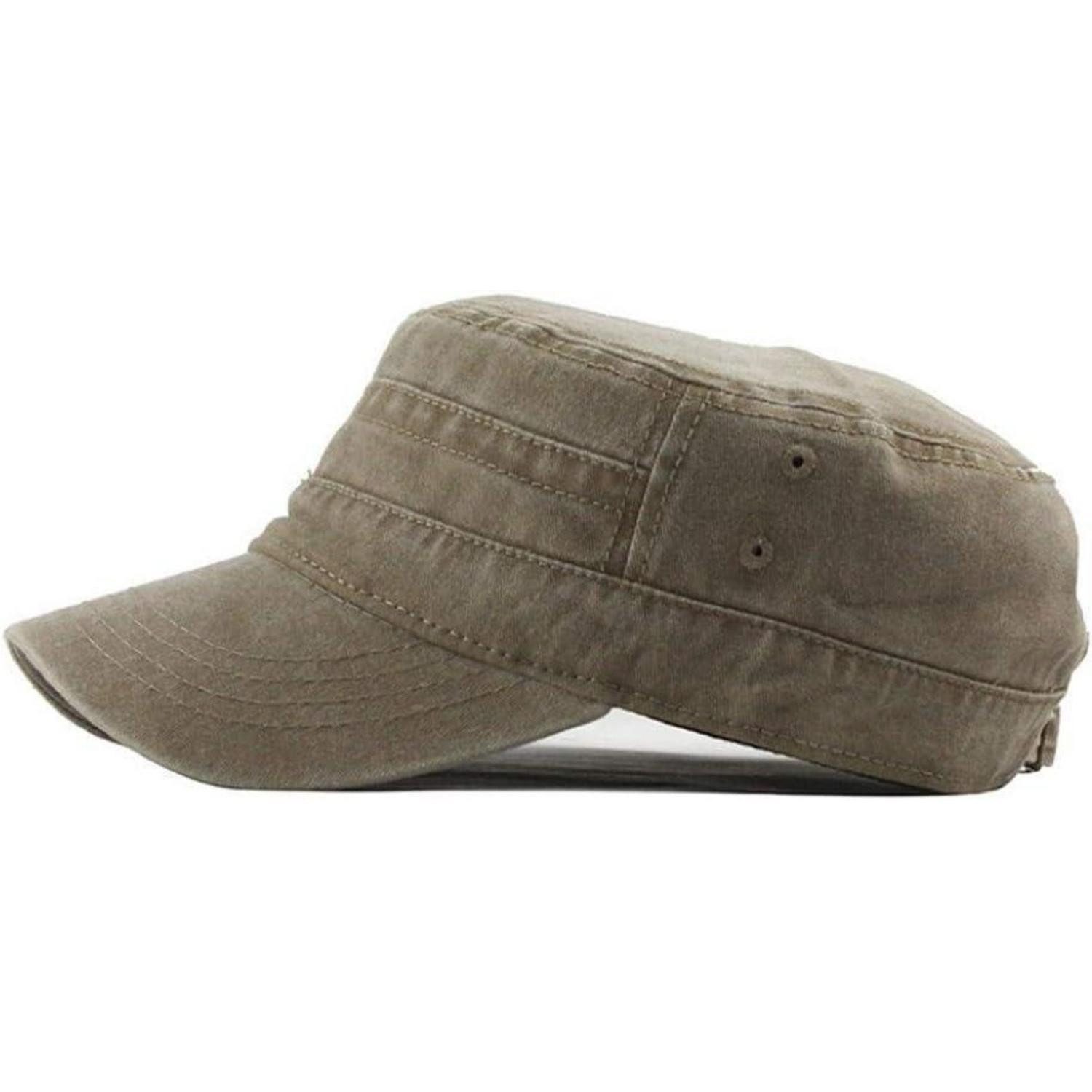 LuxusKollektion Multitool Klassische Premium Army Cap Military Style Armee Hut Männer Low