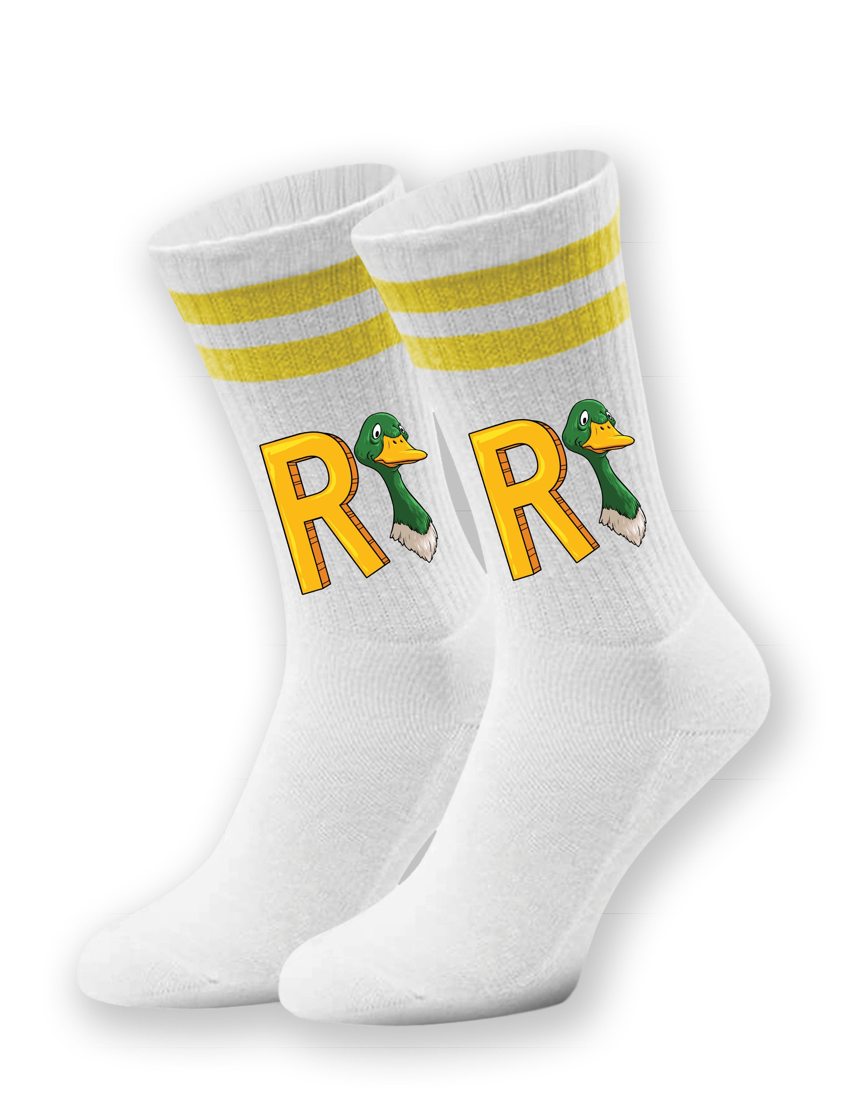 Youth Designz Tennissocken Unisex Носки "RENTE" Aufdruck lustig Geschenk Statement mit verstärkter Verse und Zehenbereich