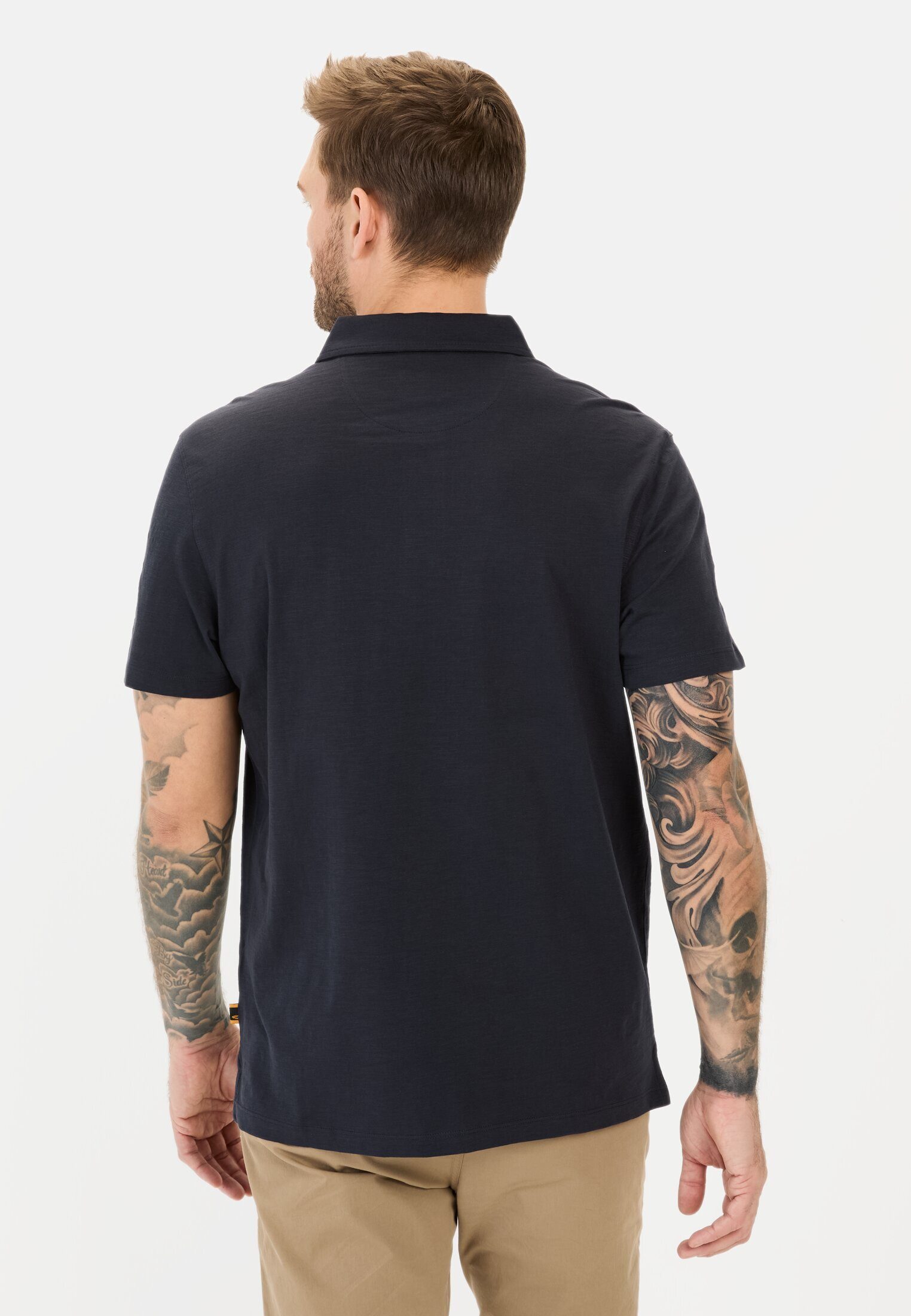 camel active Poloshirt mit Logo-Stickerei günstig online kaufen