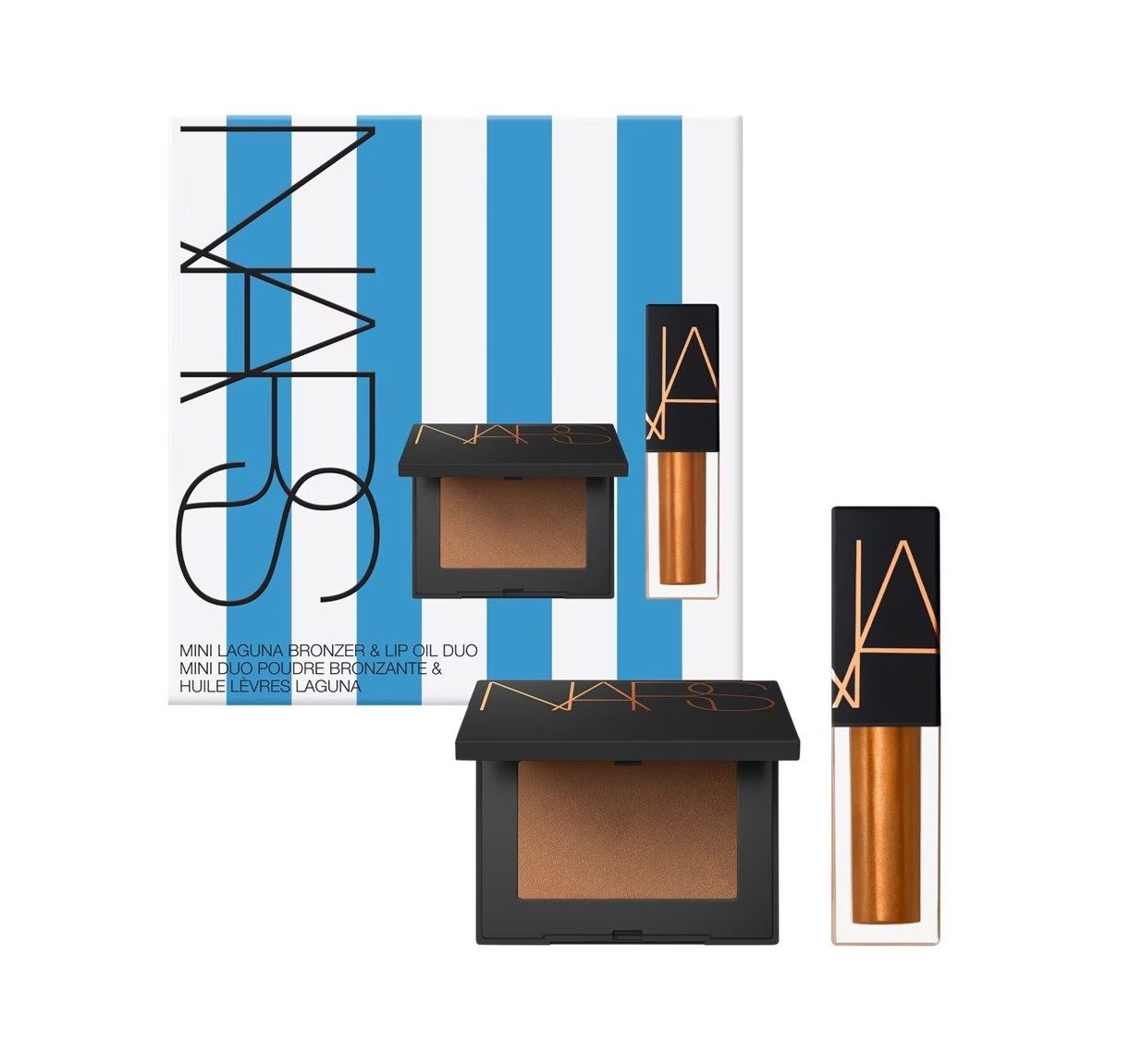 NARS Make-up Set Mini Laguna Bronzer & Lip Oil Duo, 2-tlg.