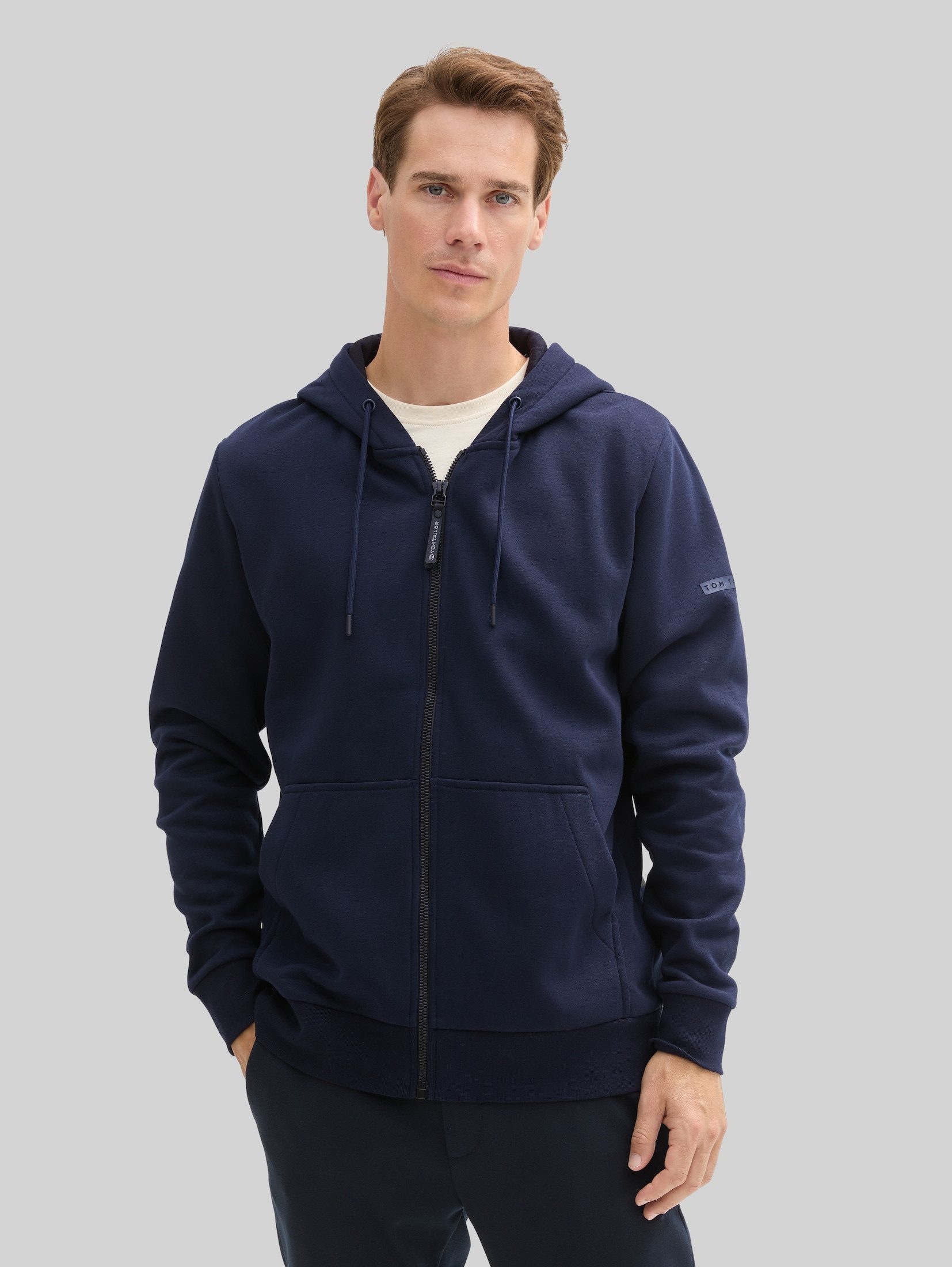 TOM TAILOR Sweatshirt Strick & Sweatshirts Basic Hoodie Sweatjacke