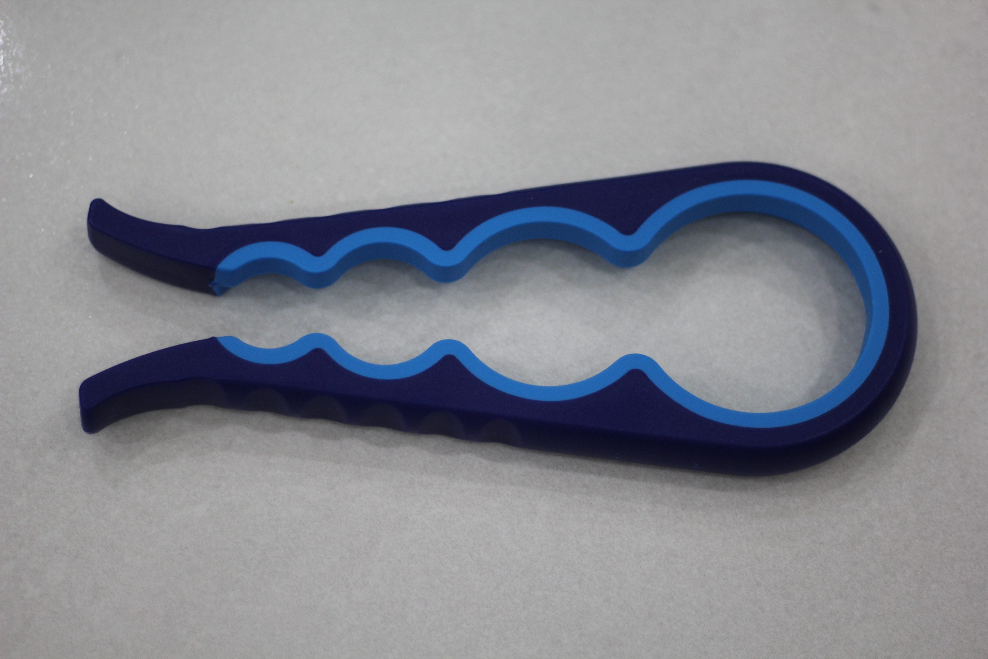 HH-Haushalt Открывачки Flaschen + Dosenöffner Multifunktion 4 in 1 Blau