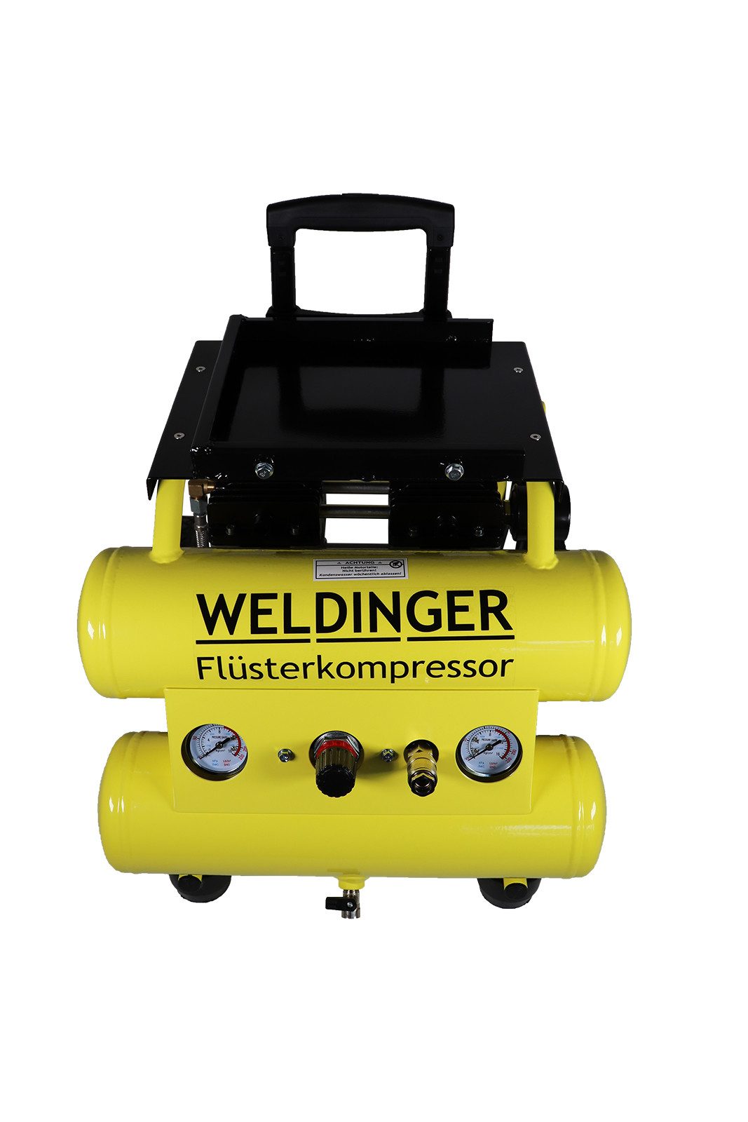 WELDINGER Kompressor FK95 pro mobile Flüsterkompressor 750 W das Servicemobil, 750 W, max. 9 bar, Stück