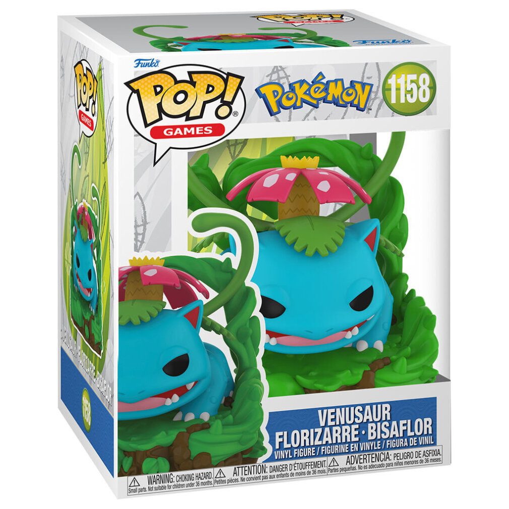 Funko Sammelfigur POP figure Premium Pokemon Venusaur Florizarre Bisaflor #1158