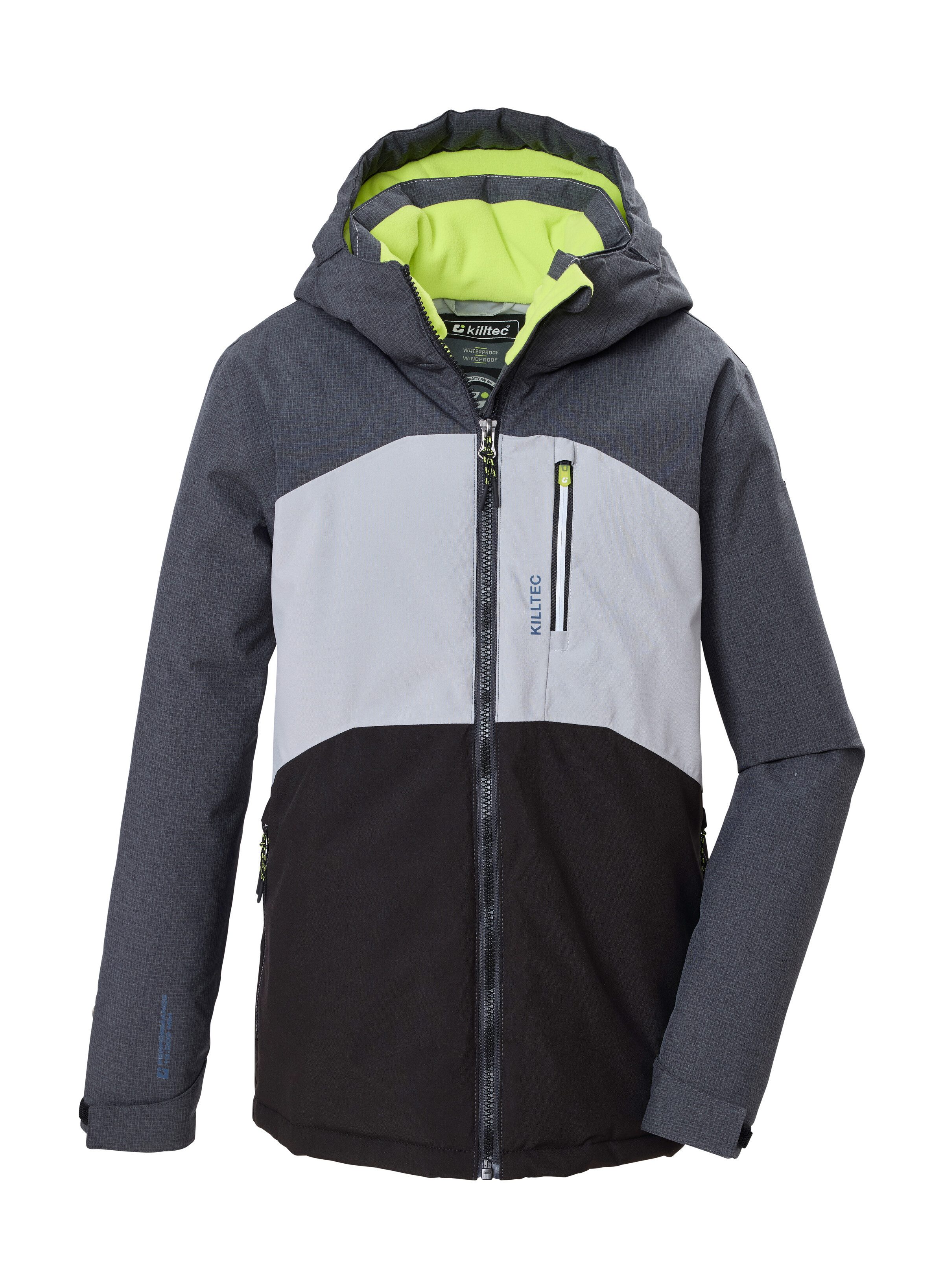 Killtec Funktionsjacke KOW 172 BYS JCKT Wind- und wasserdichte Kinderjacke, 10.000 mm Wassersäule
