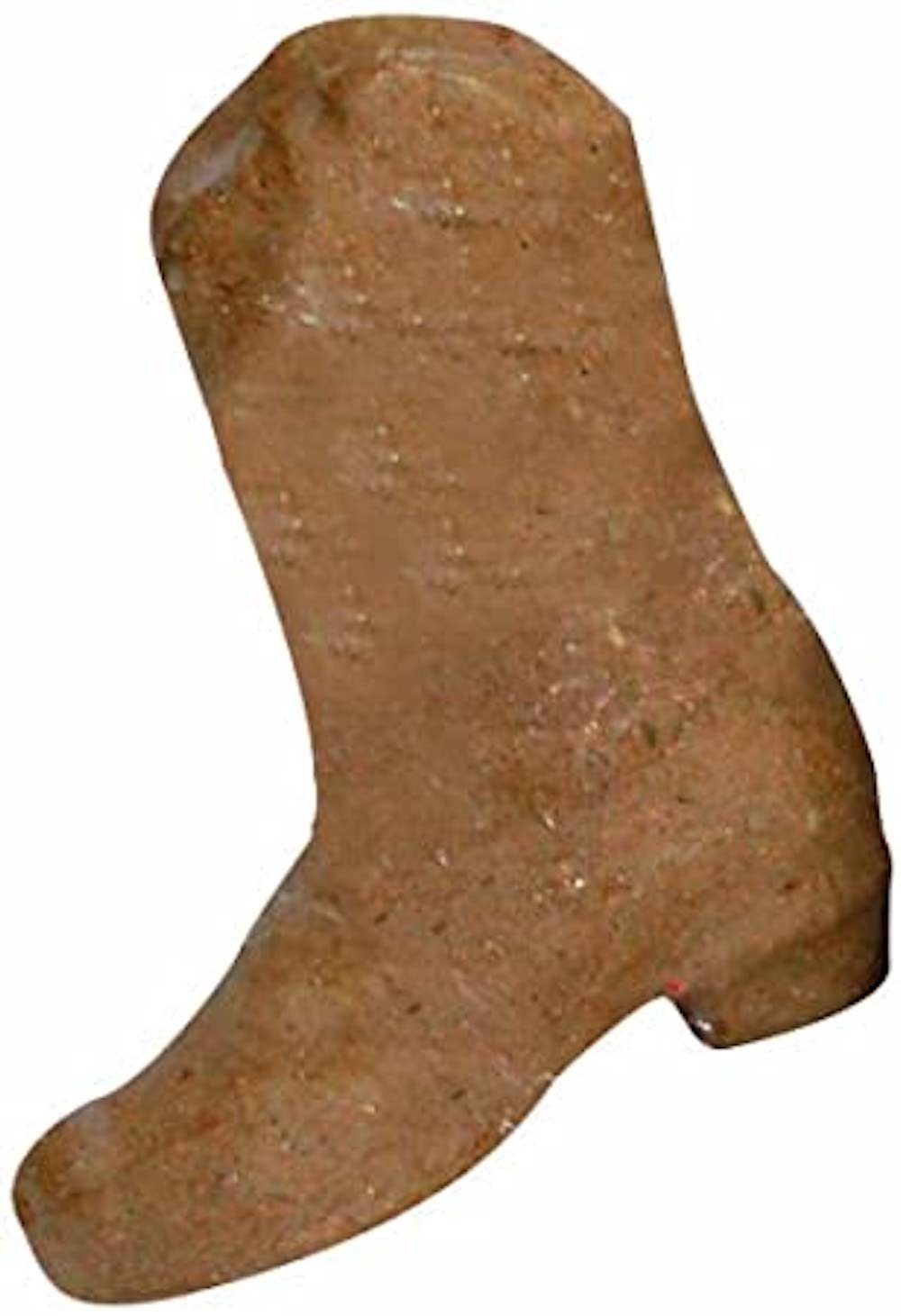 H-Erzmade Papiersterne Decopatch Stiefel aus Pappmaché, Braun, 2 Stück