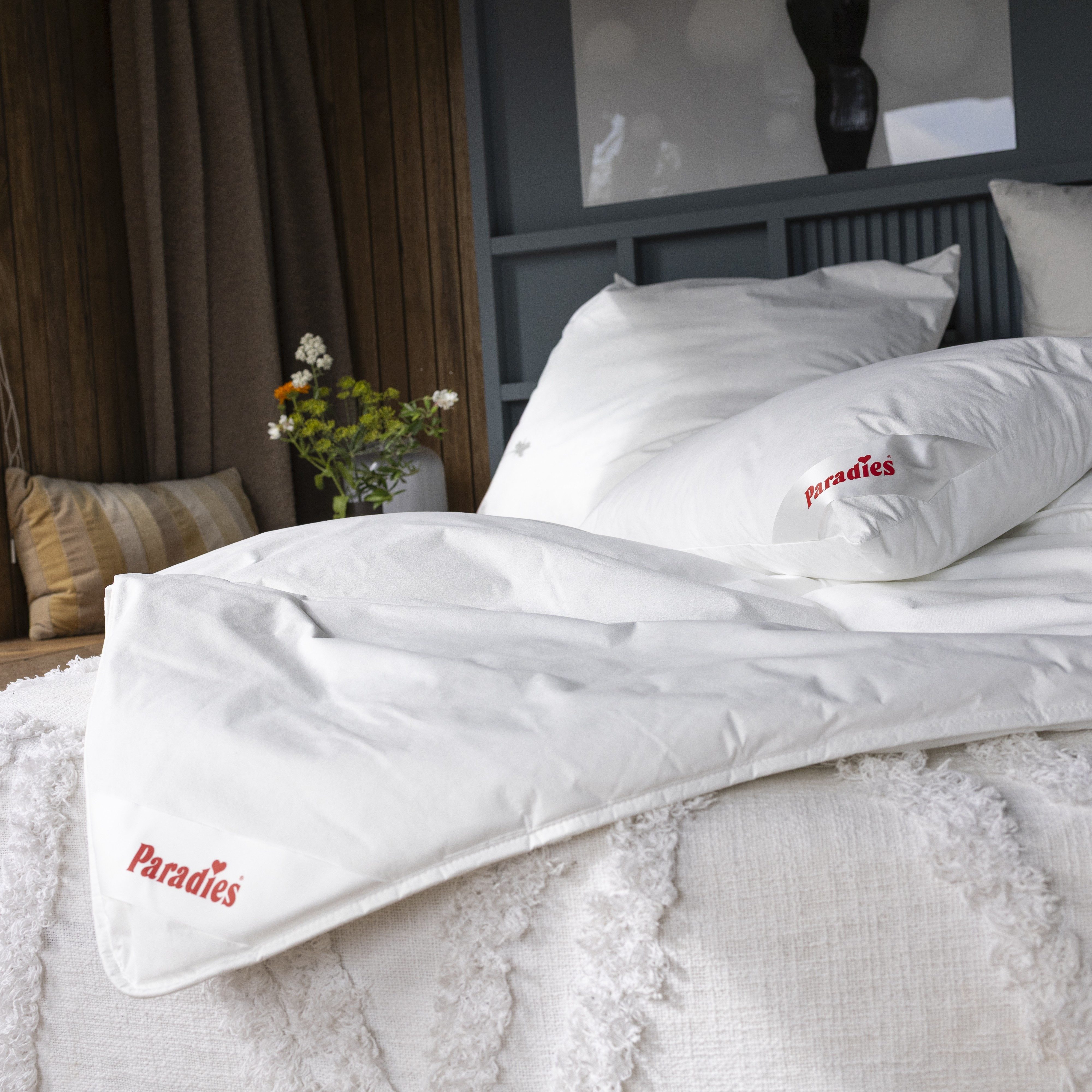 Paradies Kunstfaserbettdecke Antiallergo®, Füllung: 100% Polyester, Bezug: 70% Polyester, 30% Polyamid, Allergikerfreundliche Bettdecke: milbendicht, kein Encasing notwendig!