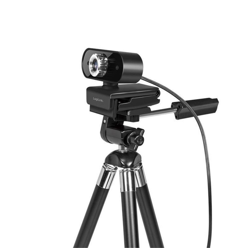 LogiLink UA0371 Pro mit Full-HD-USB Webcam 1080p Mikrofon