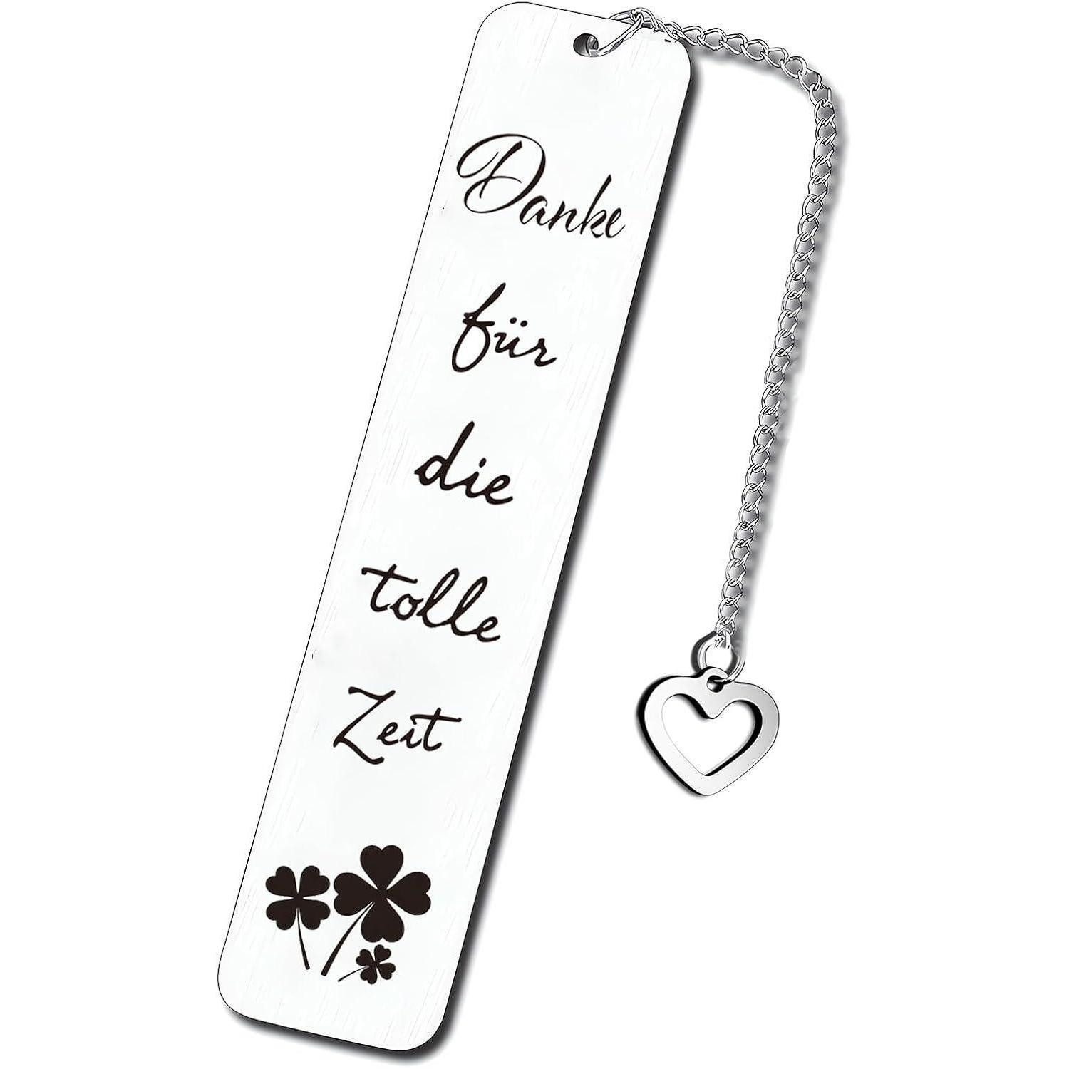 LuxusKollektion Lesezeichen Lesezeichen personalisiert Dankeschön Danke für die tolle Zeit