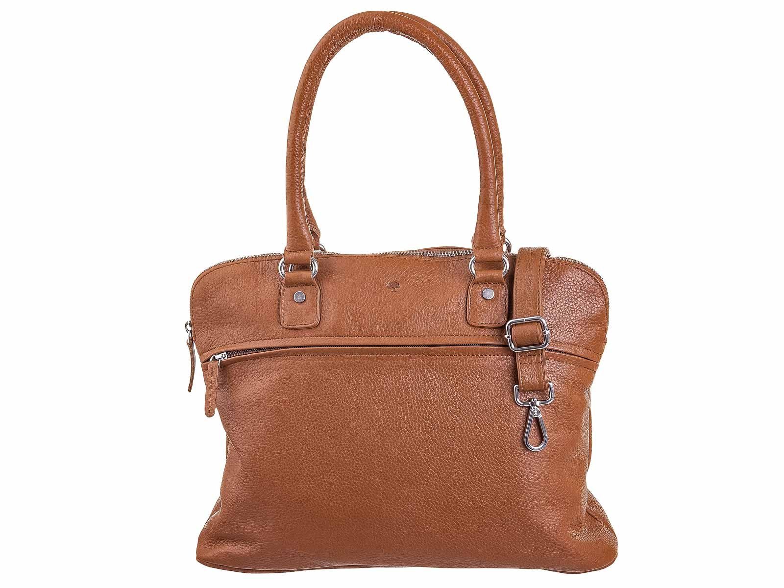 Umhängetasche Prato LM Shahid K44-P geprägtes Rindleder Shopper